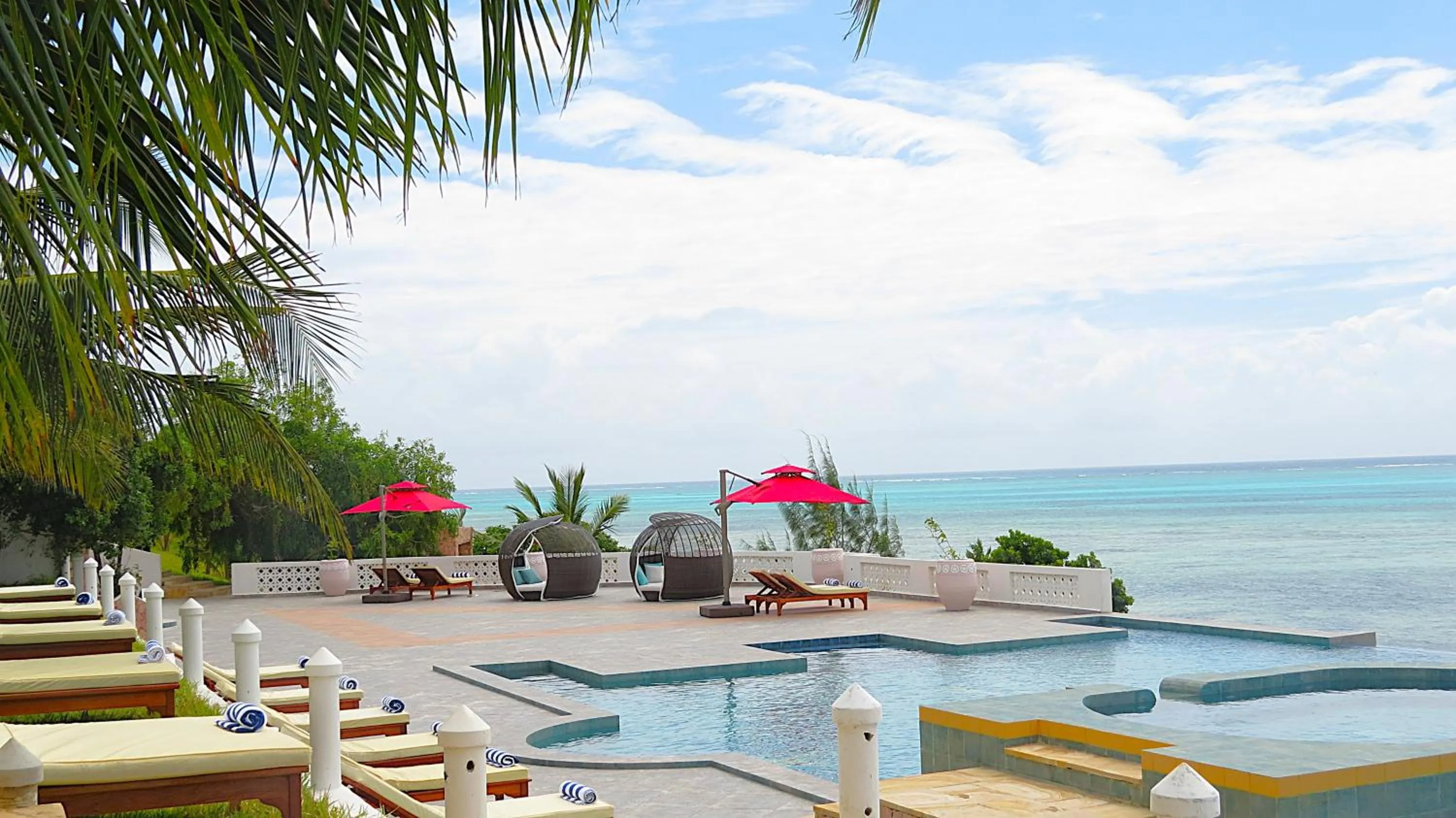 Pool view in Shukran Palace