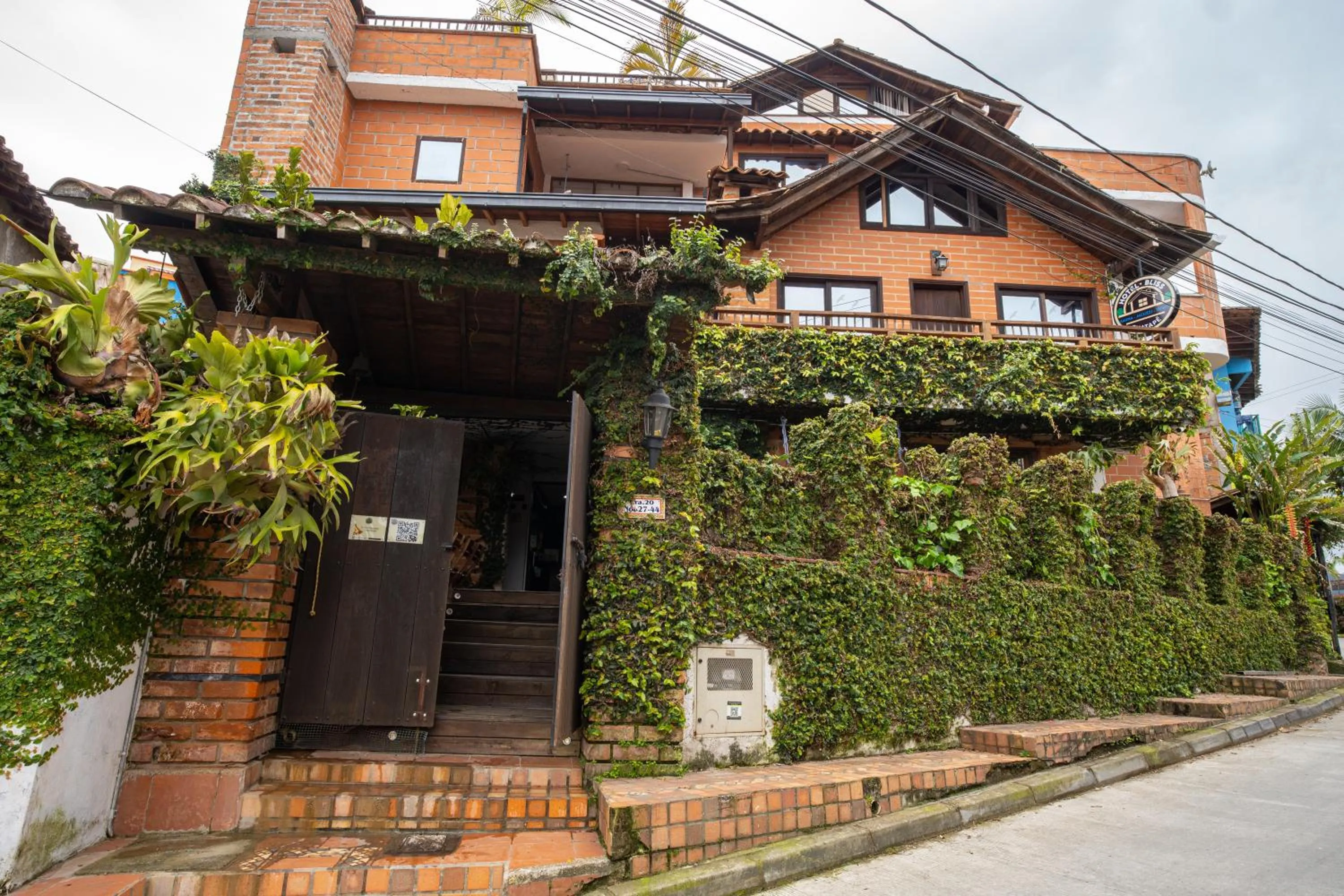 Property building in Hotel Spa Bliss Guatape