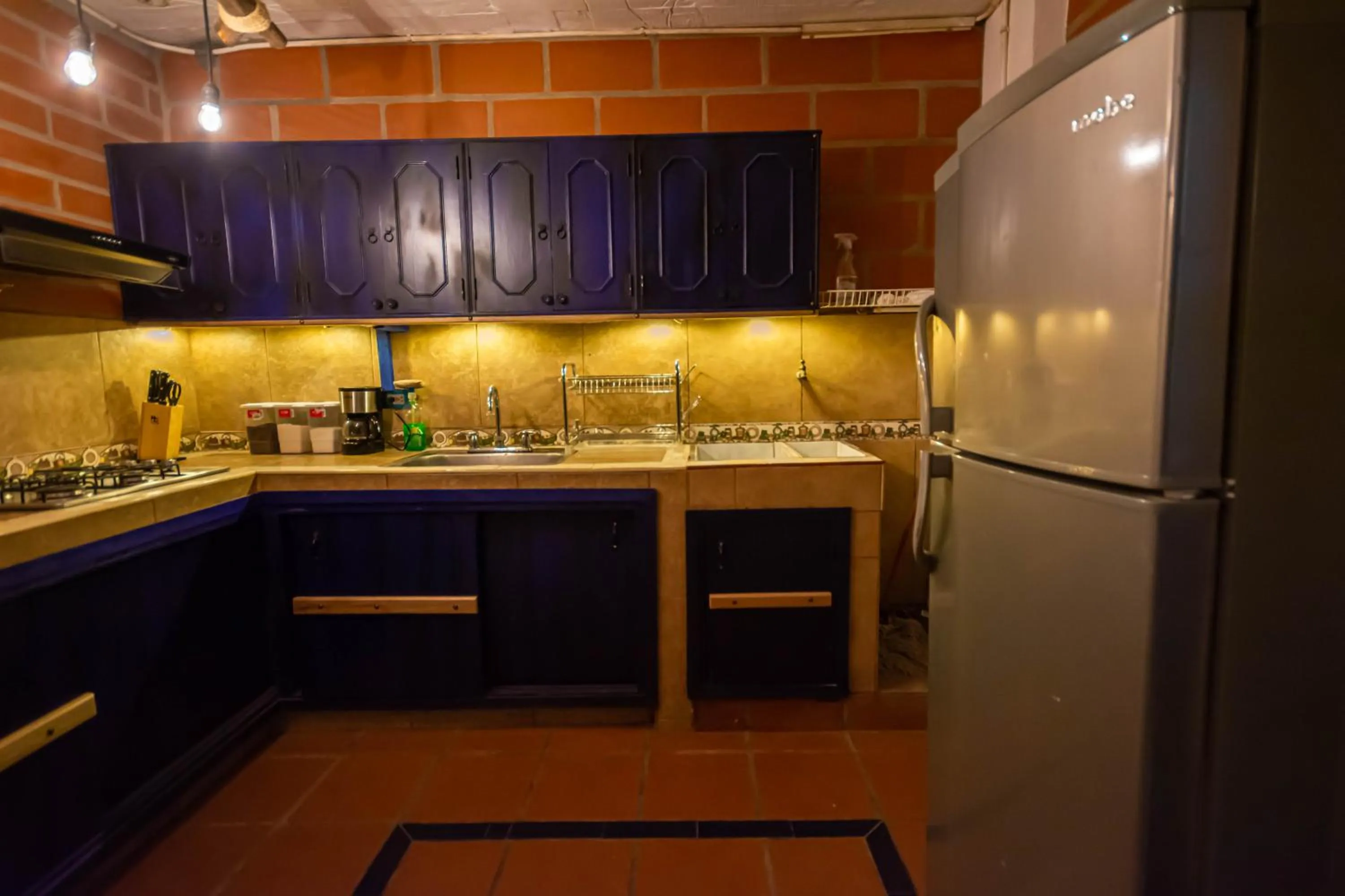 Kitchen or kitchenette in Hotel Spa Bliss Guatape
