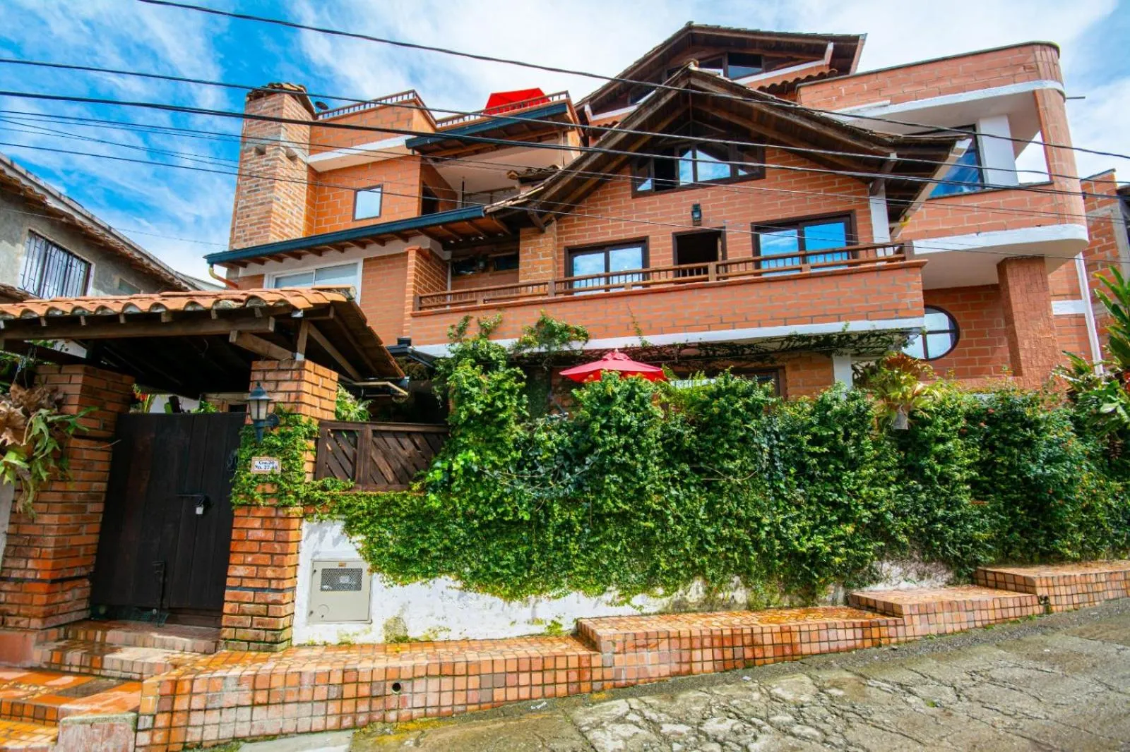 Property building in Hotel Spa Bliss Guatape