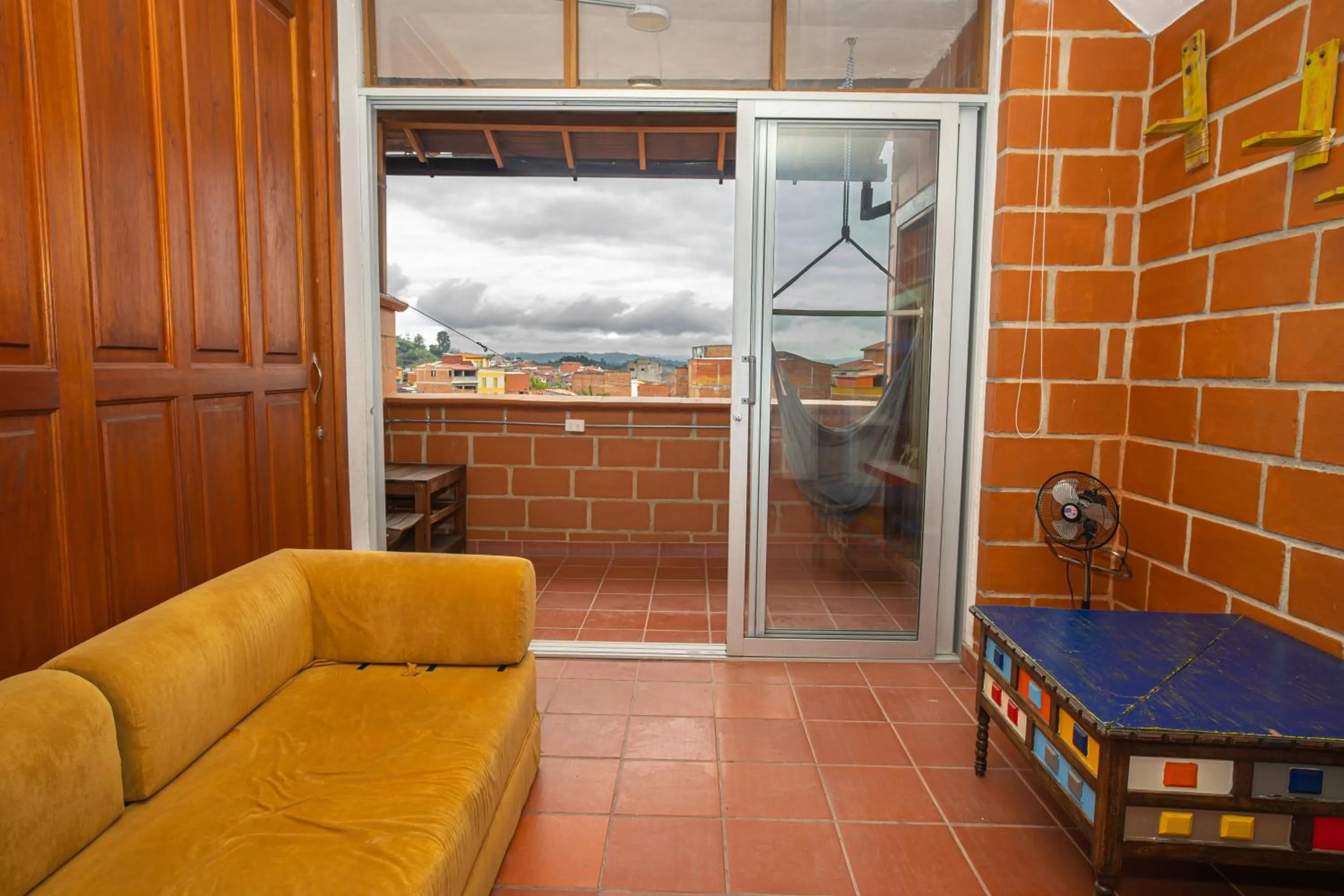 Balcony/Terrace in Hotel Spa Bliss Guatape