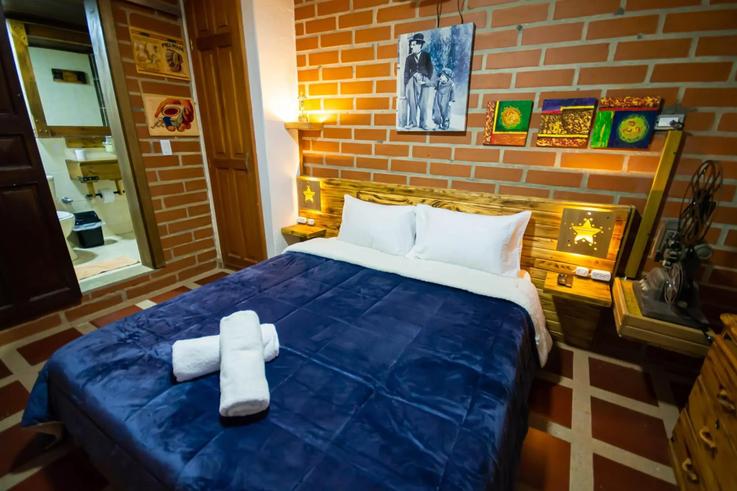 Deluxe Room in Hotel Spa Bliss Guatape Deluxe Room in Hotel Spa Bliss Guatape