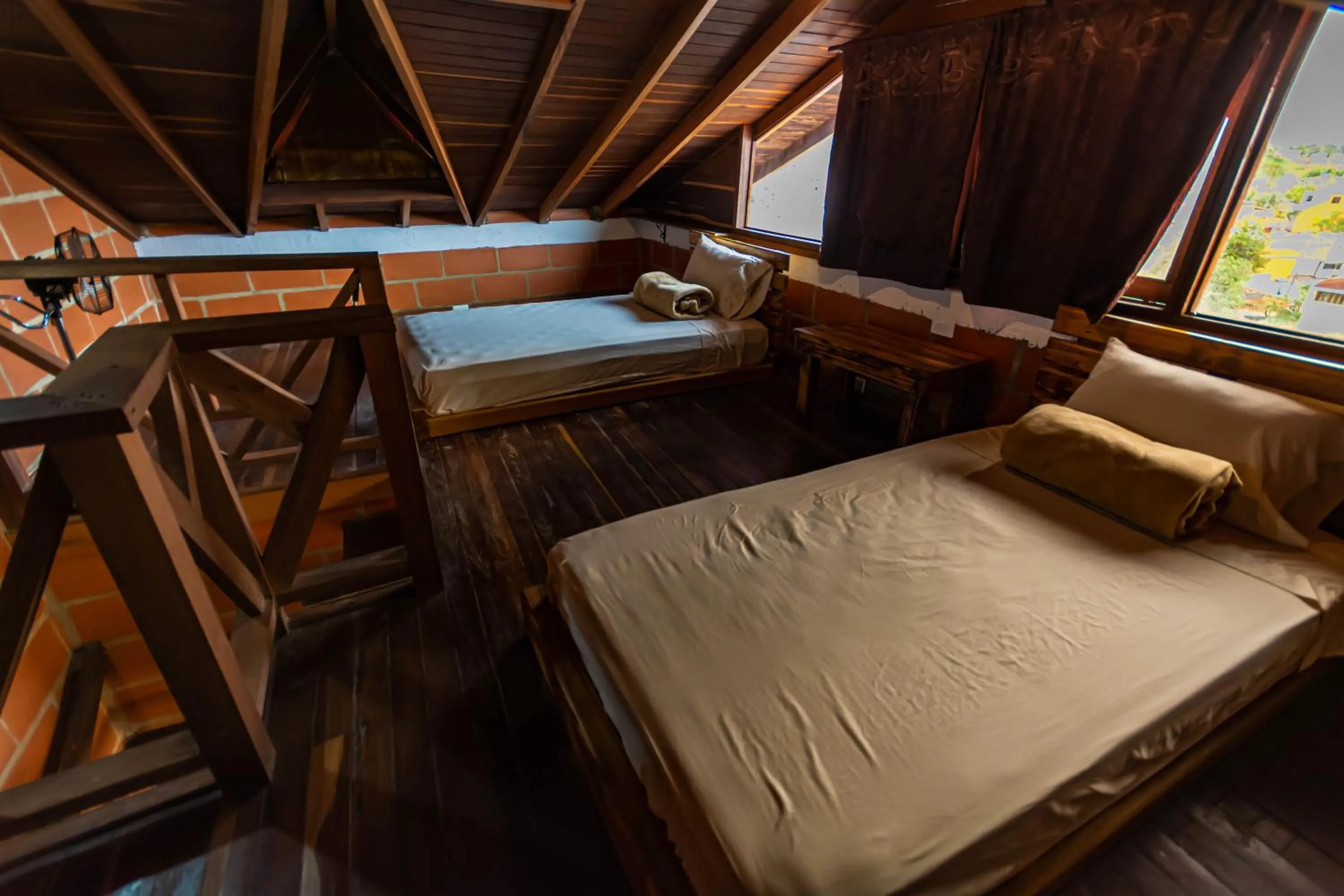Bedroom, Bed in Hotel Spa Bliss Guatape