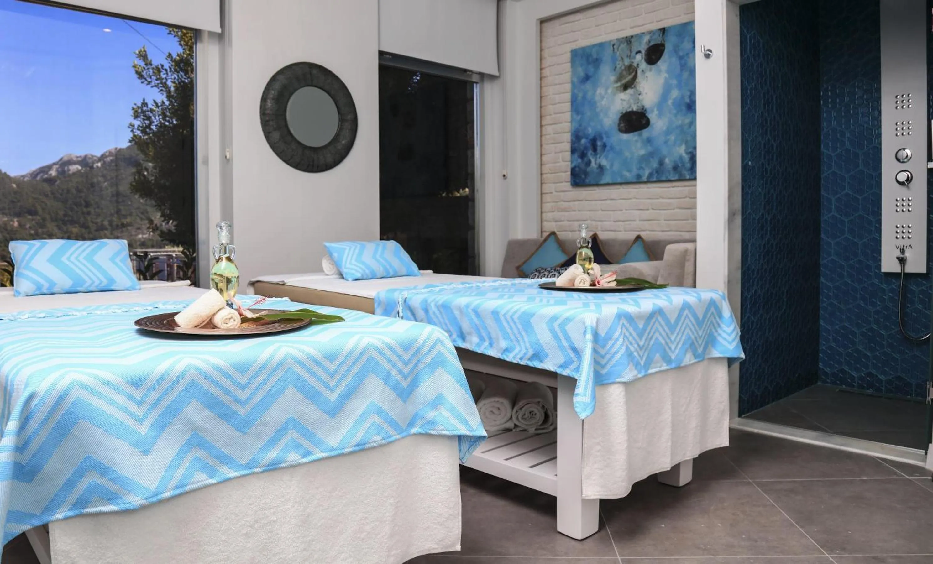 Spa and wellness centre/facilities, Bed in Loryma Resort Hotel