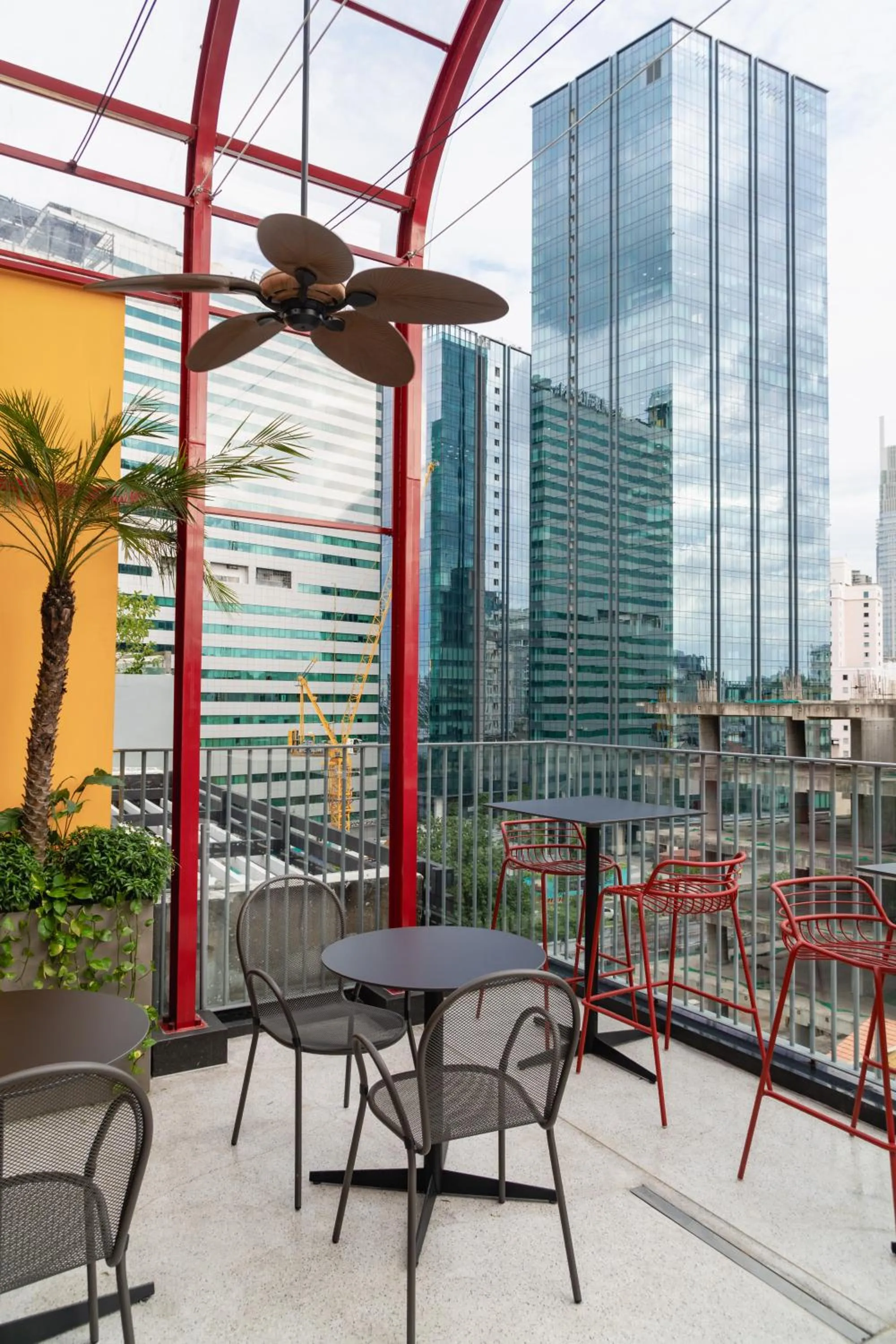 Patio in Suzu Saigon - A Boutique Hotel