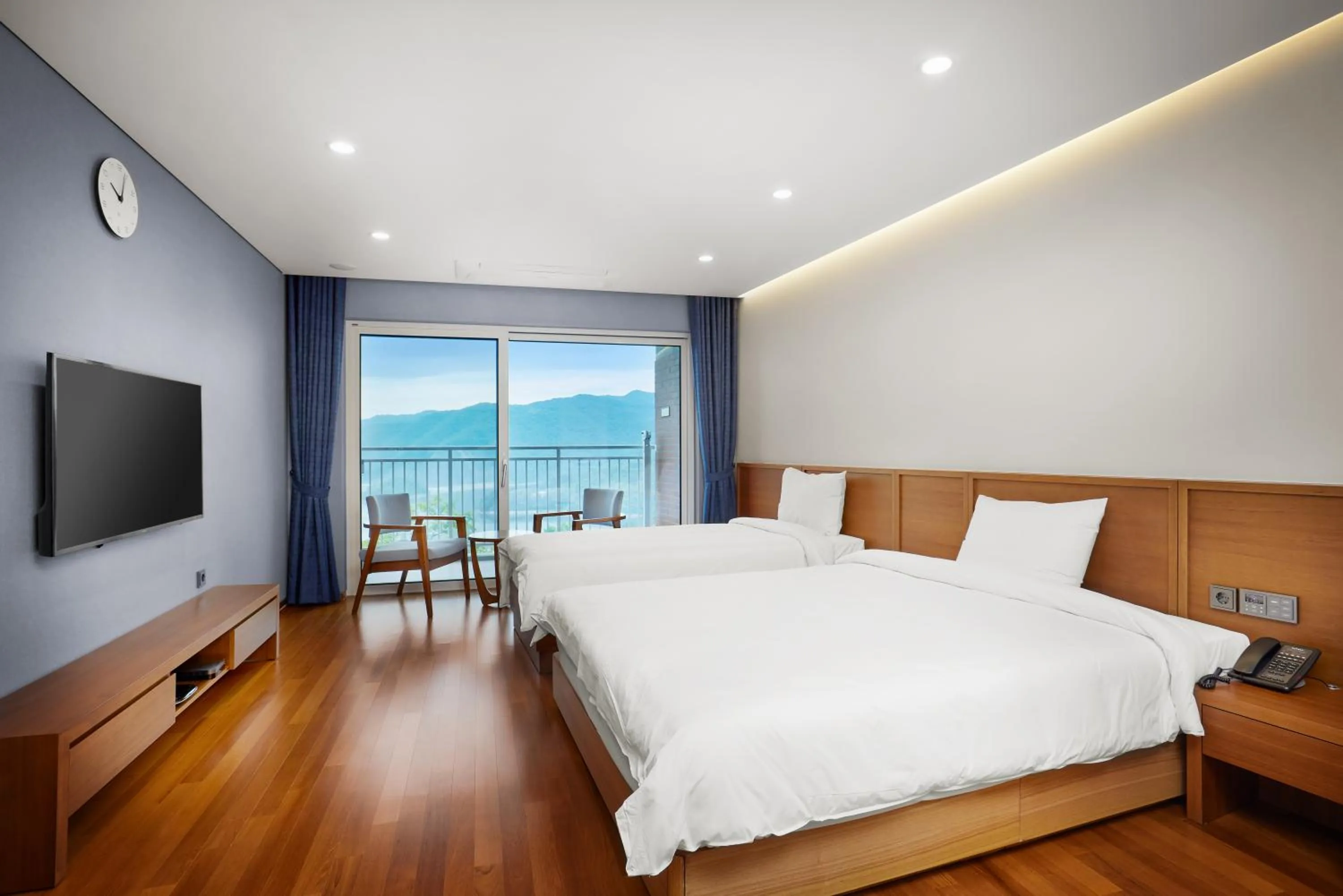 Bed in Belle Fore Resort