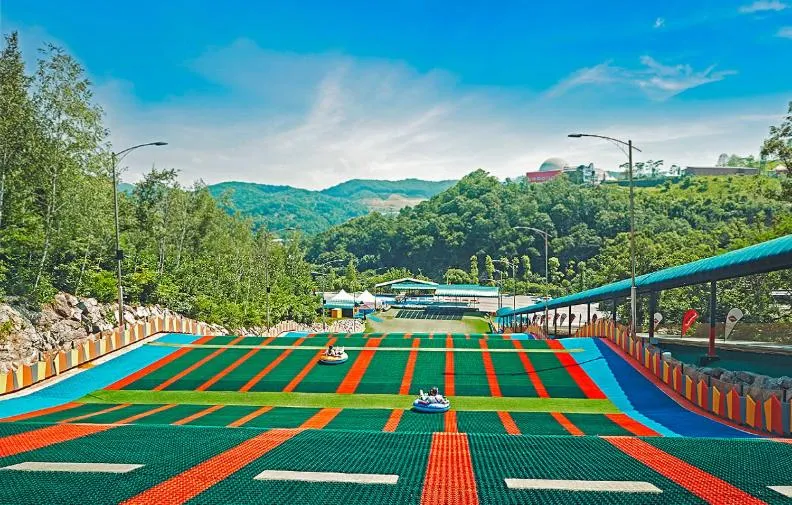 Aqua park in Belle Fore Resort