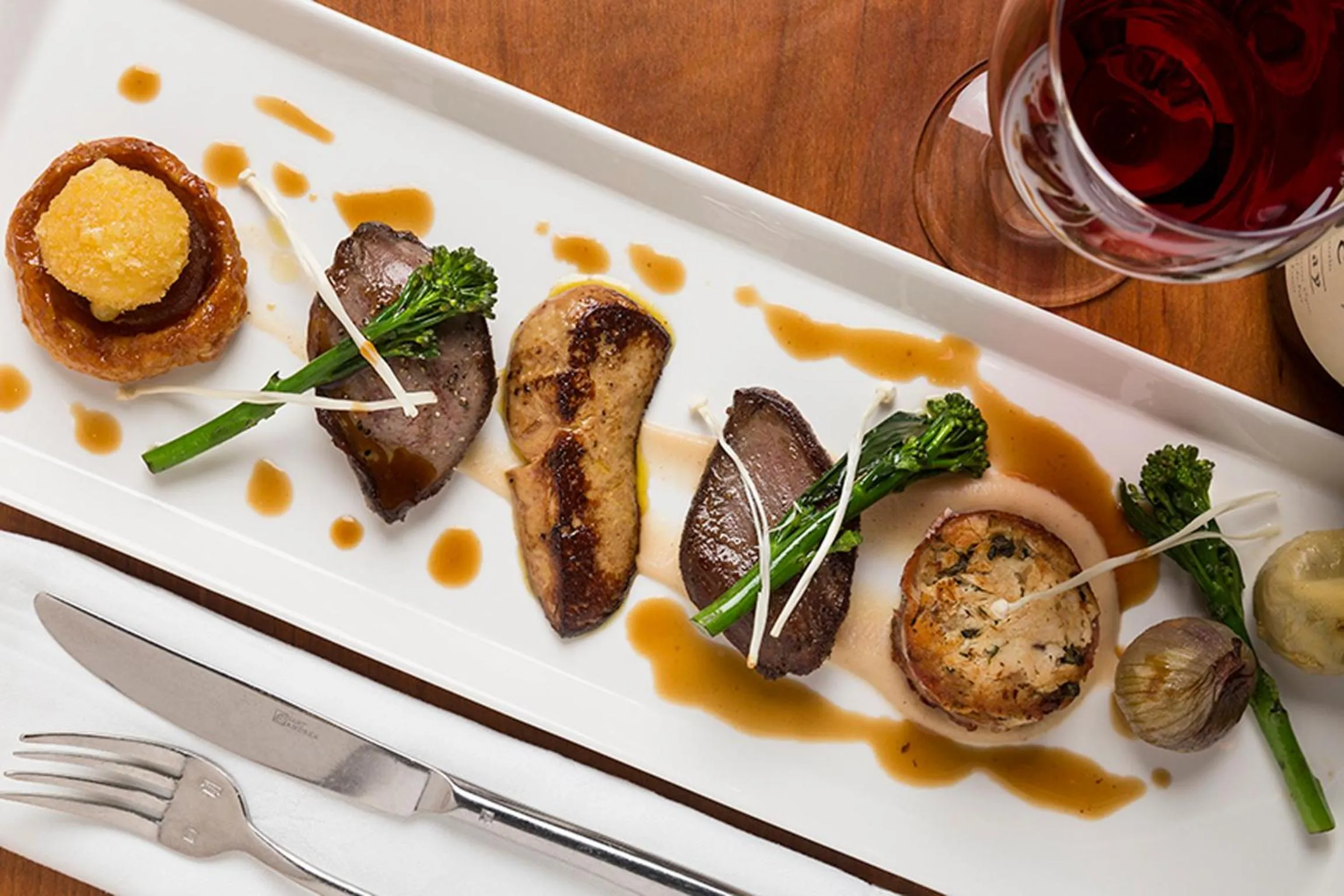 Food close-up in Somerville Hotel