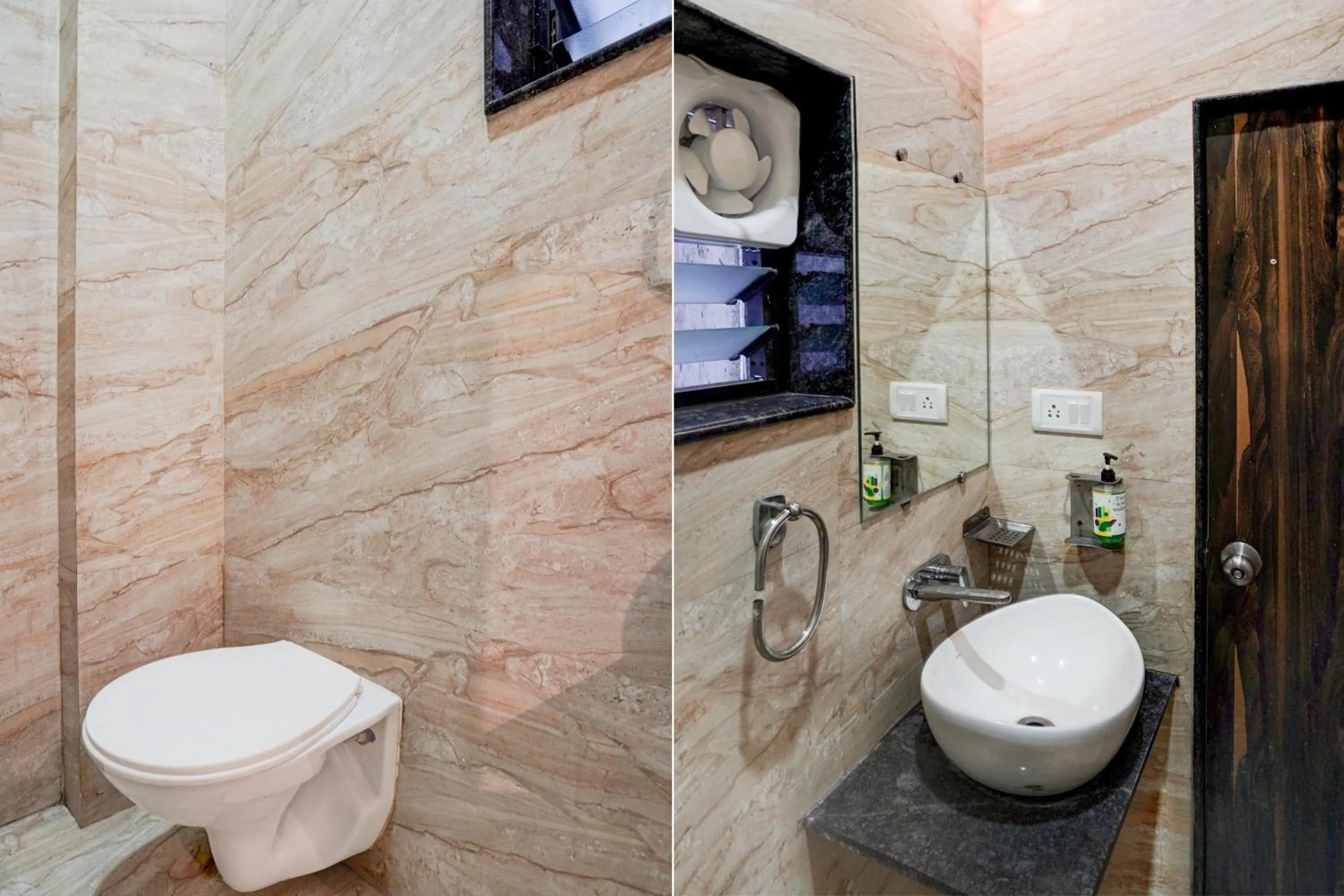 Bathroom in Super Hotel O Itwari Railway Station Formerly Hotel Prime