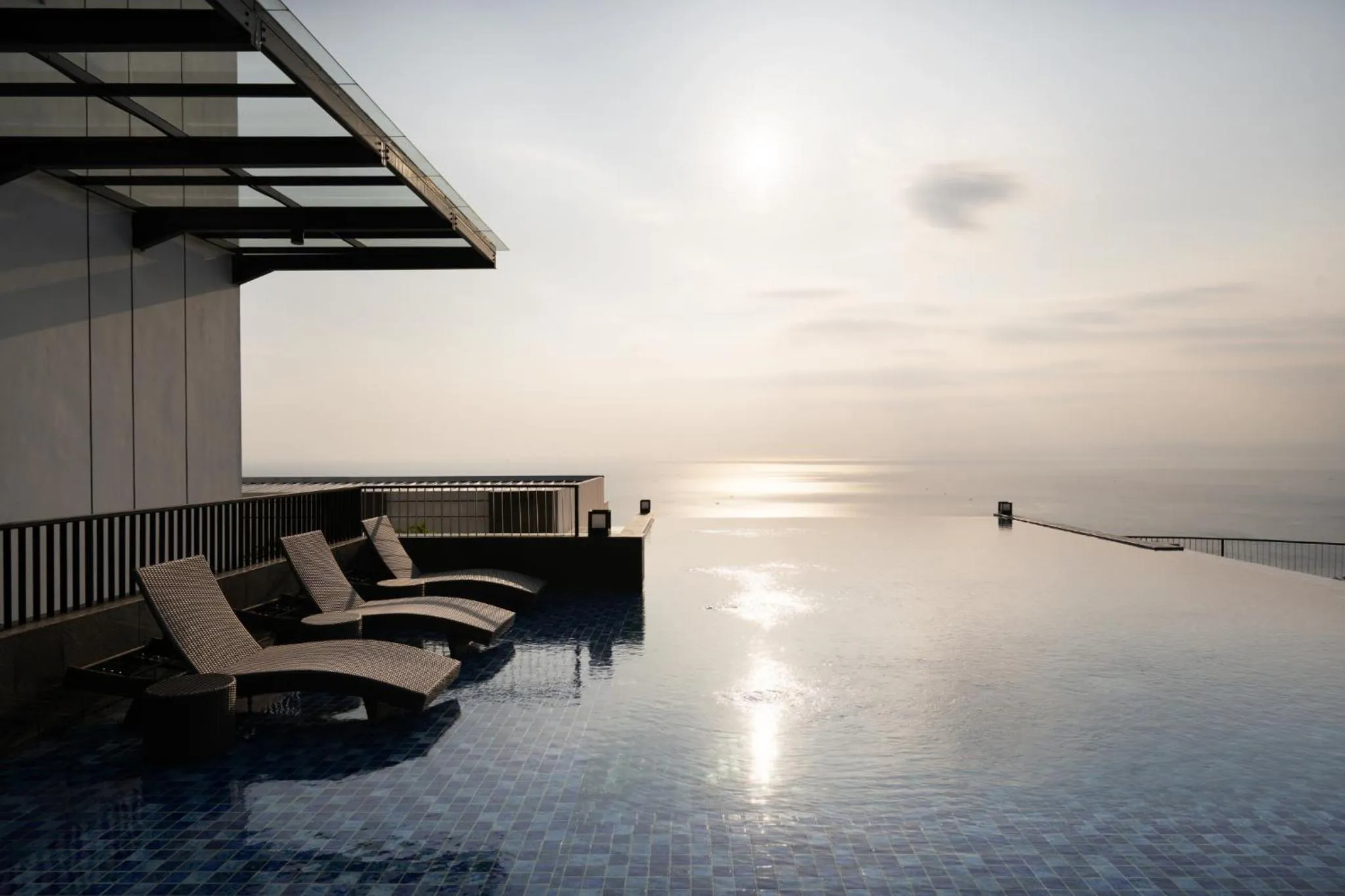 Pool view in Laska Hotel & Resort Ciletuh