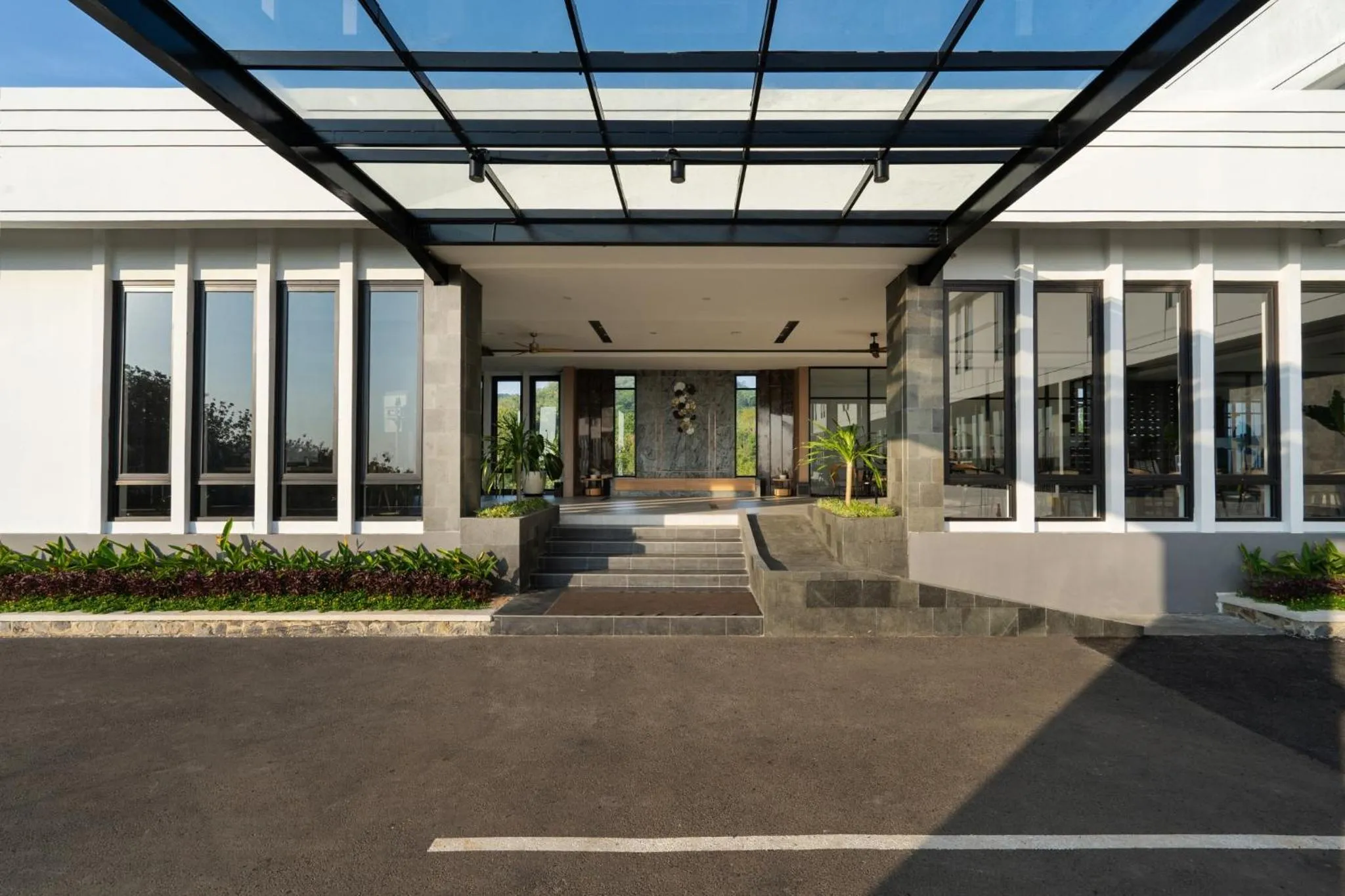 Property building in Laska Hotel & Resort Ciletuh