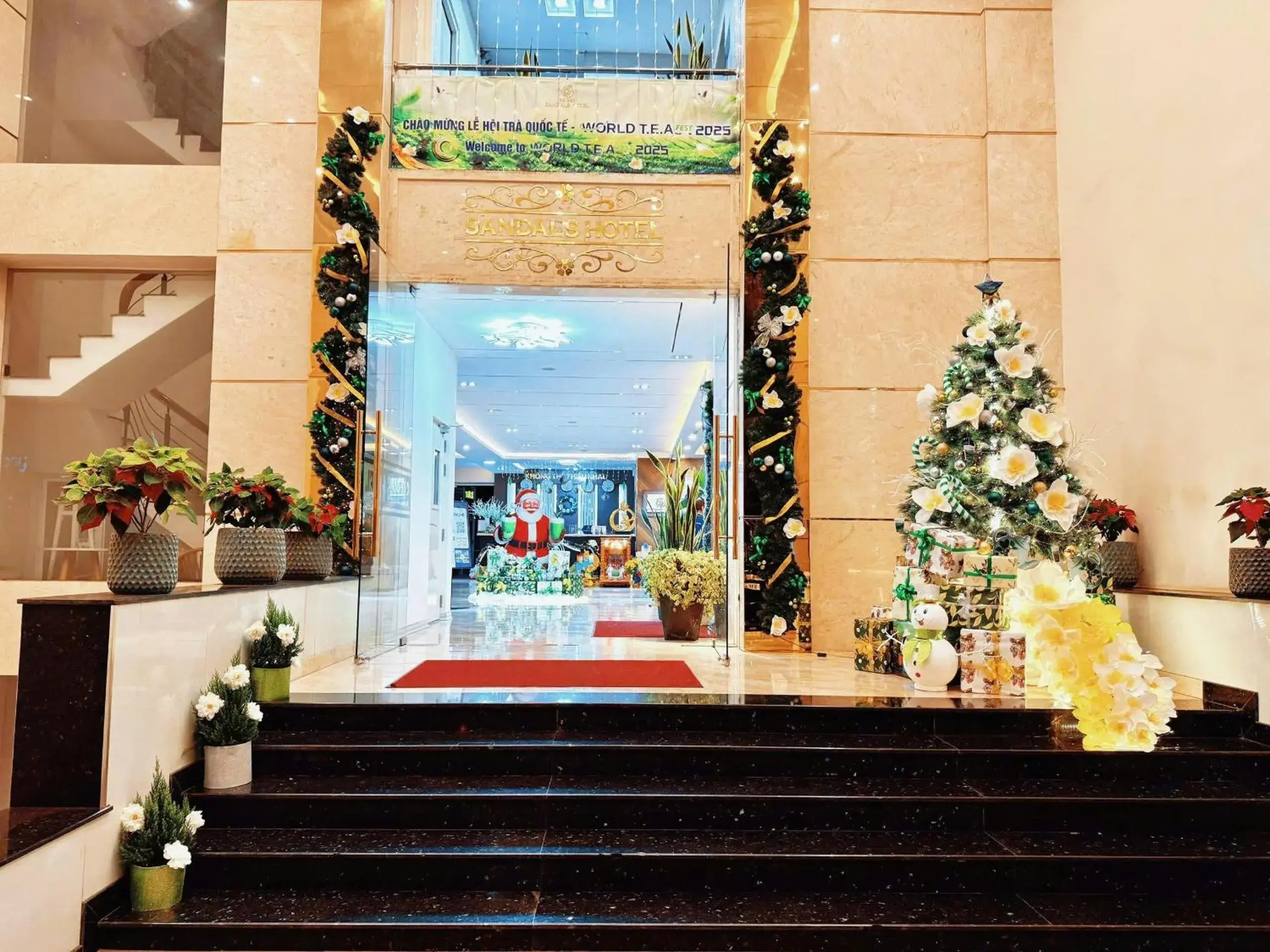 Property building in Sandals Hotel Property building in Sandals Hotel