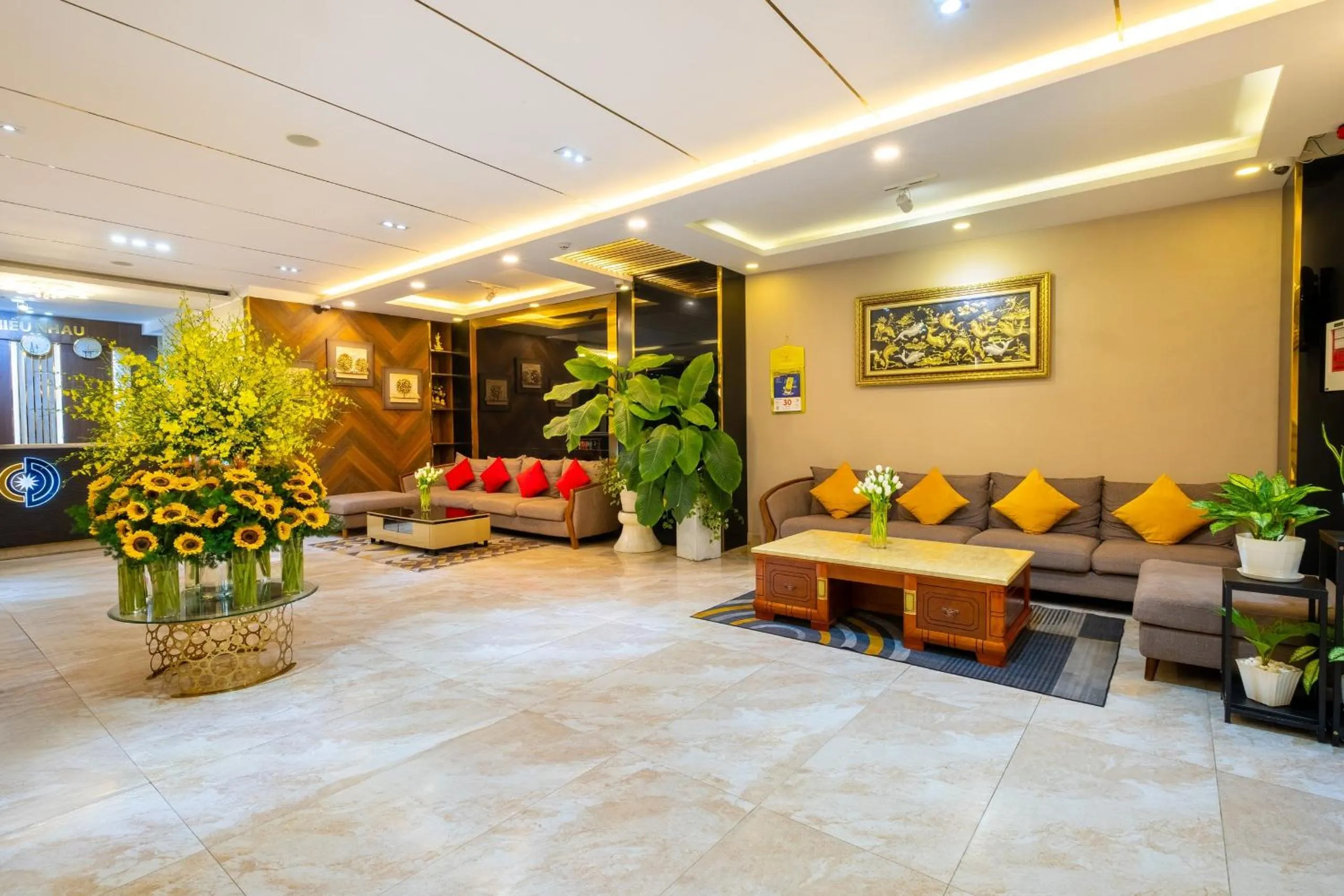 Seating area in Sandals Hotel