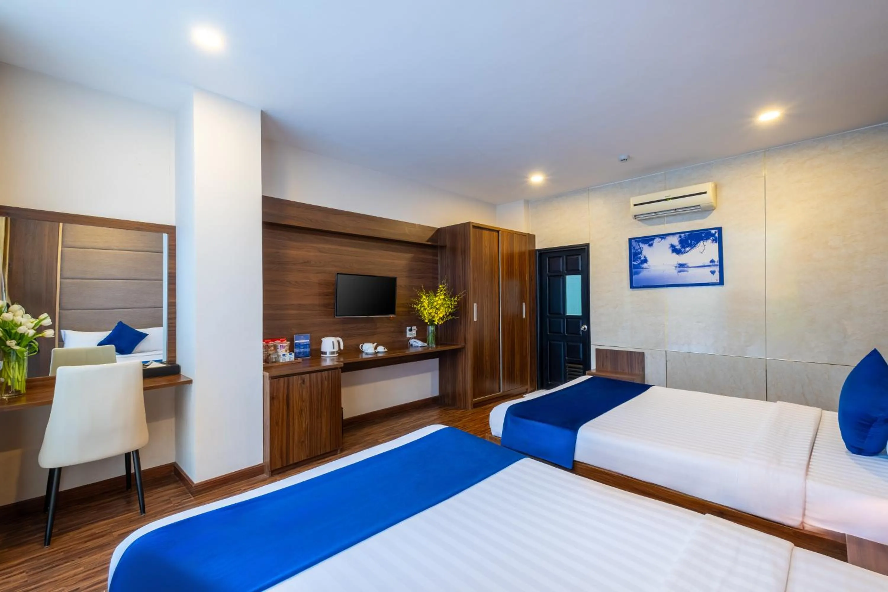 Bed in Sandals Hotel