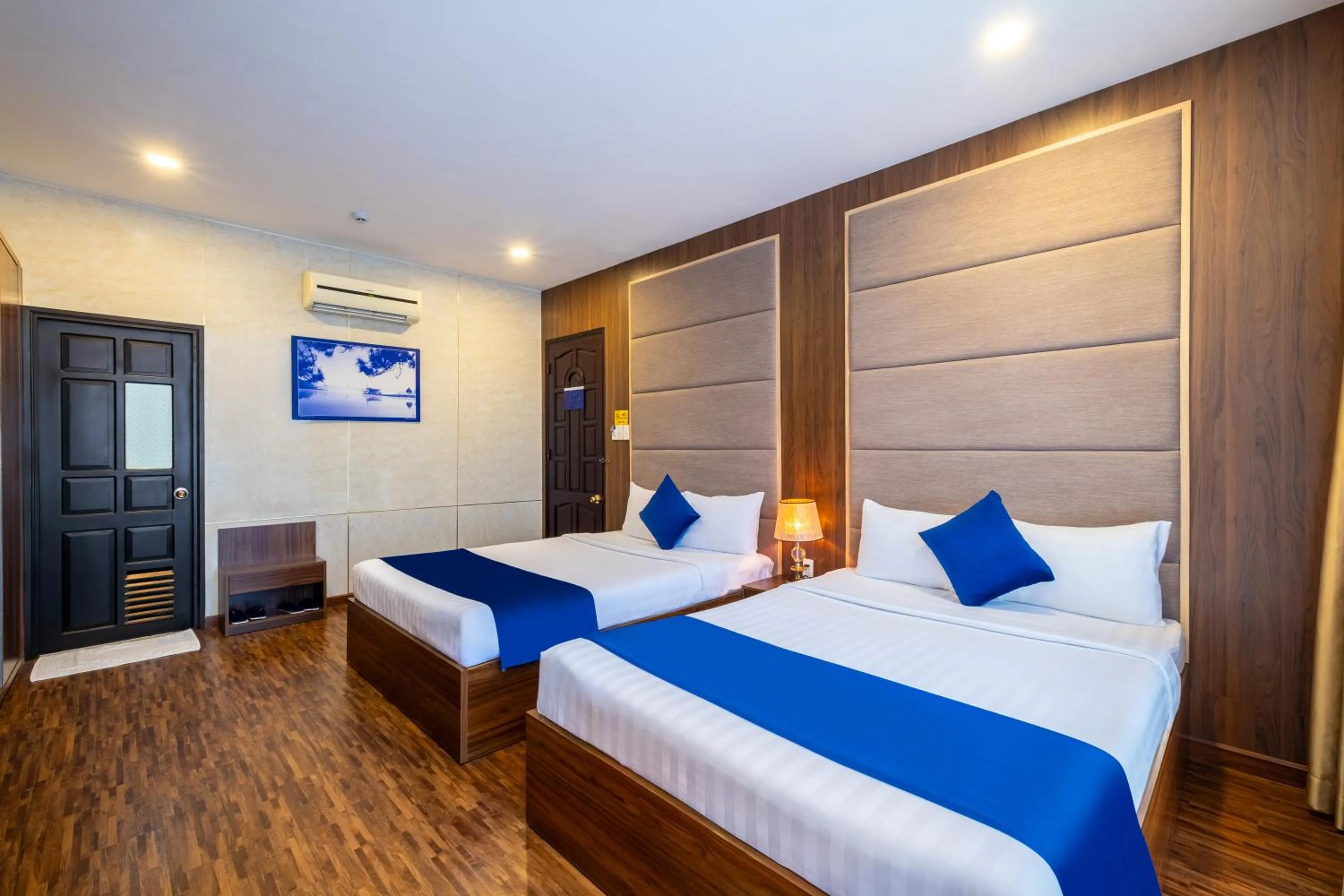 Bed in Sandals Hotel