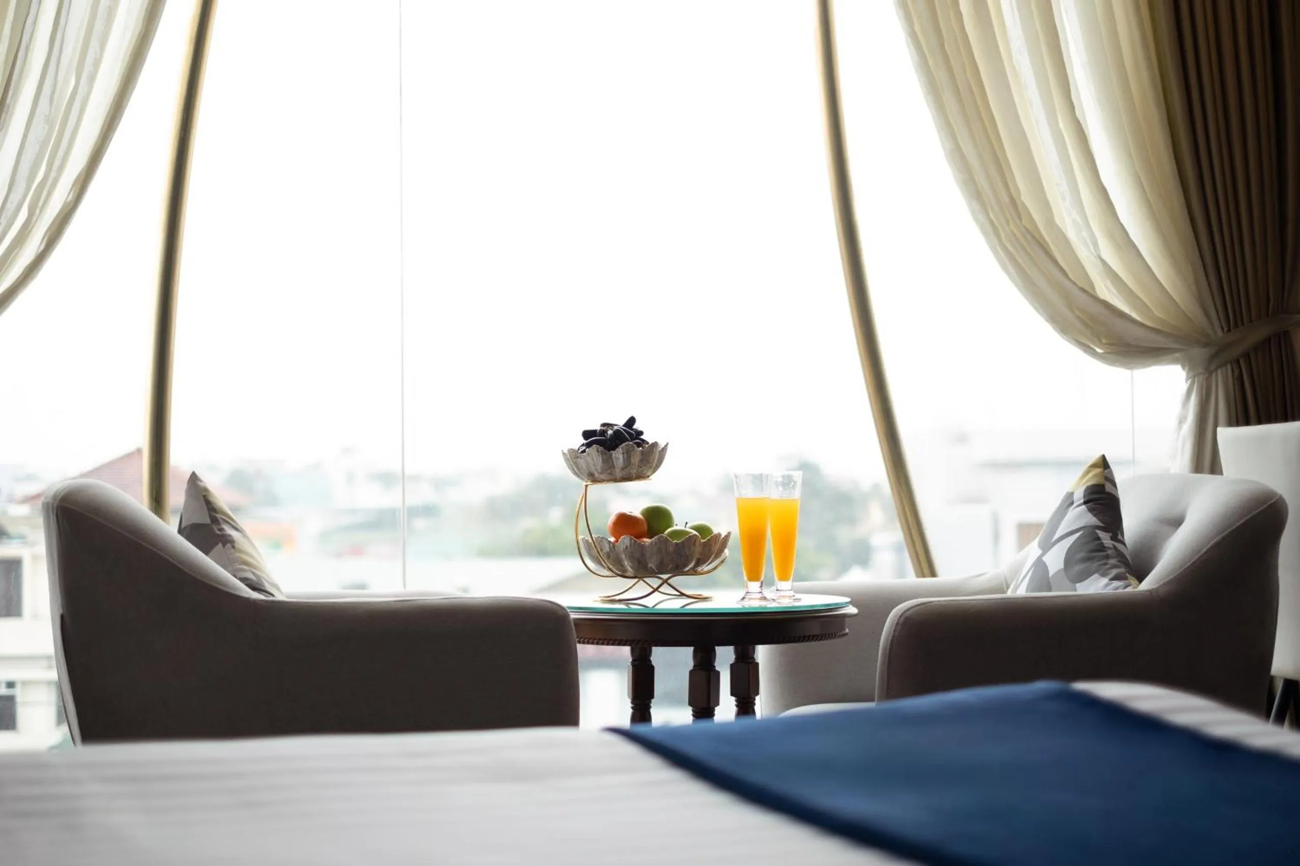 Living room, Bed in Sandals Hotel