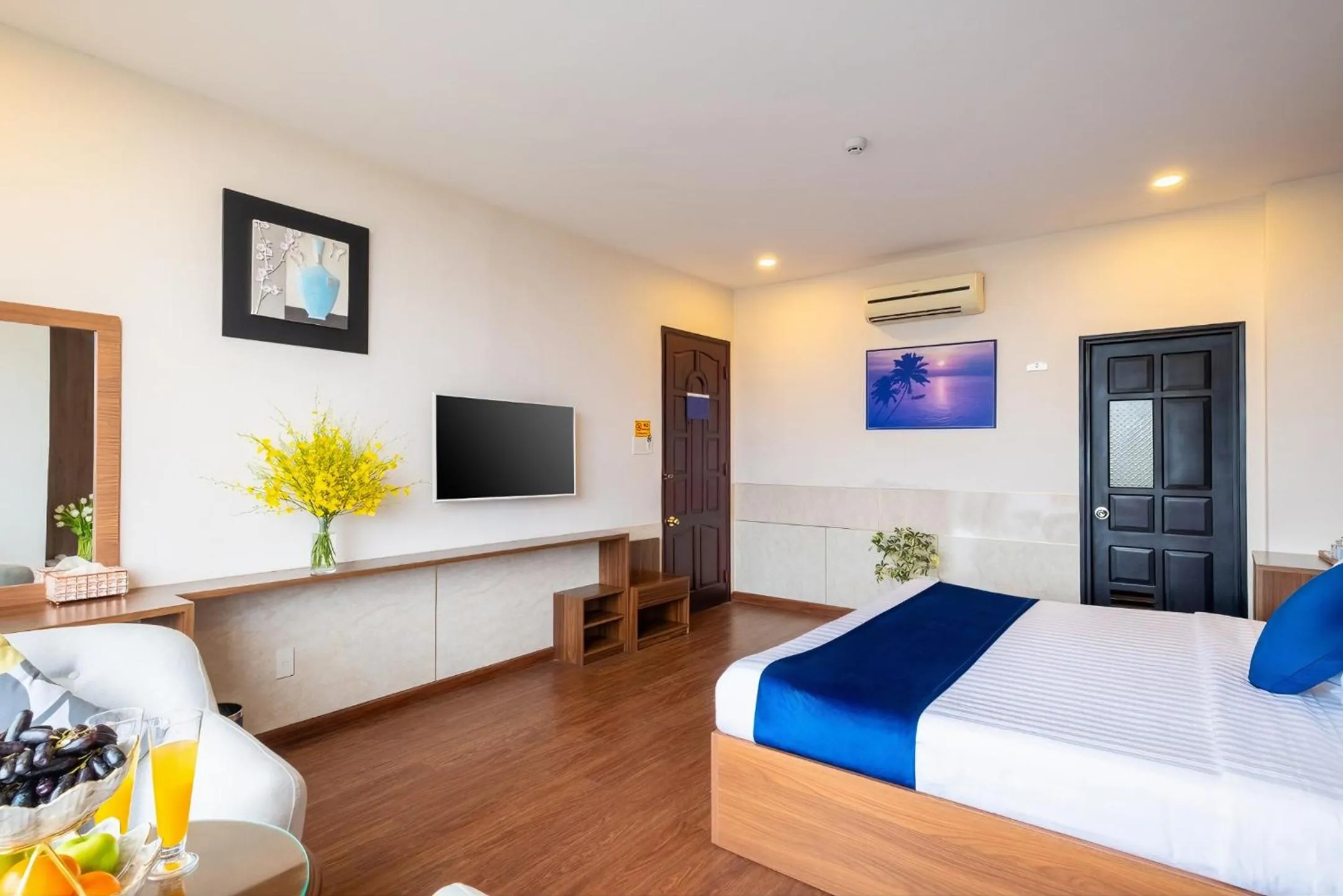 Bed in Sandals Hotel