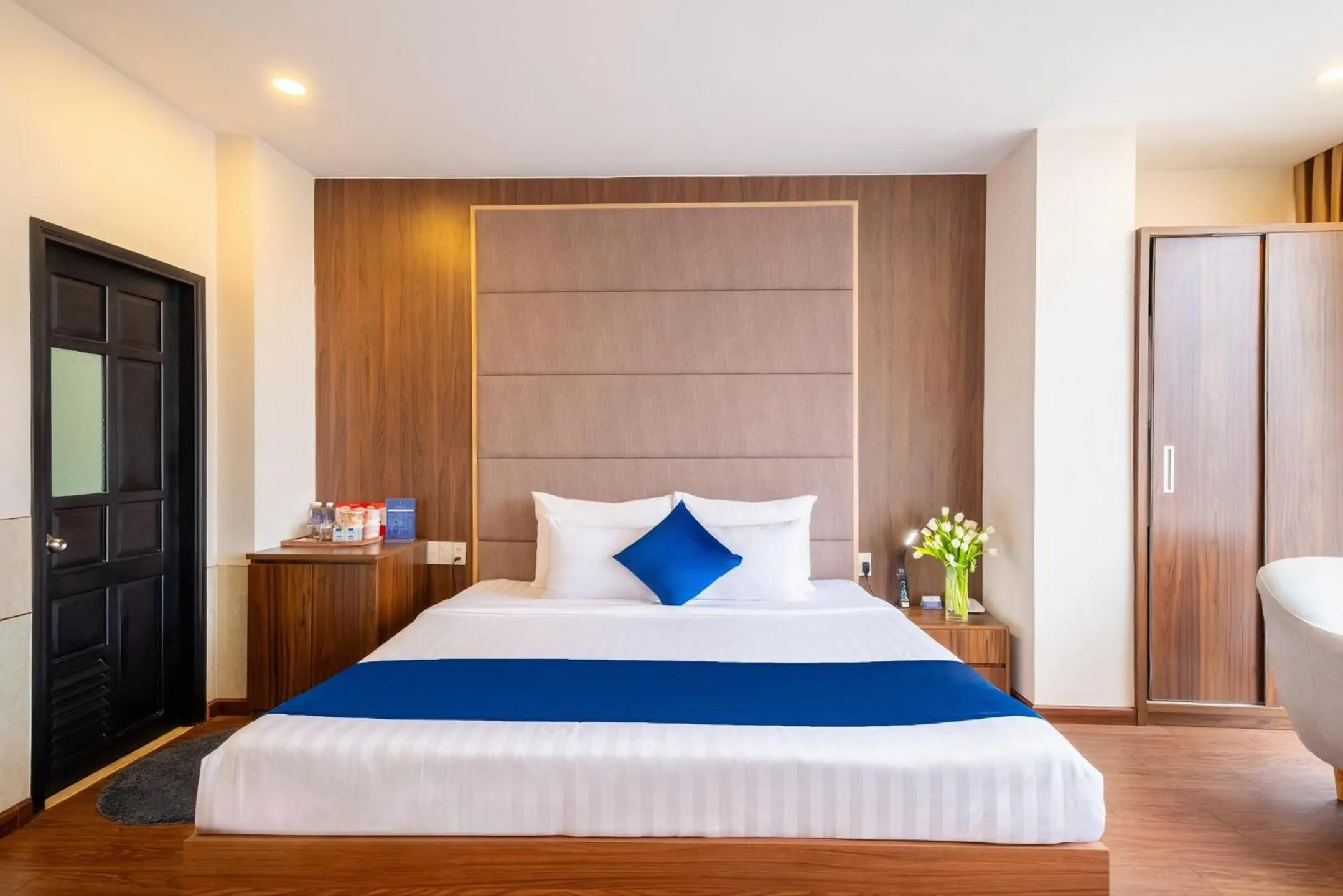 Bed in Sandals Hotel