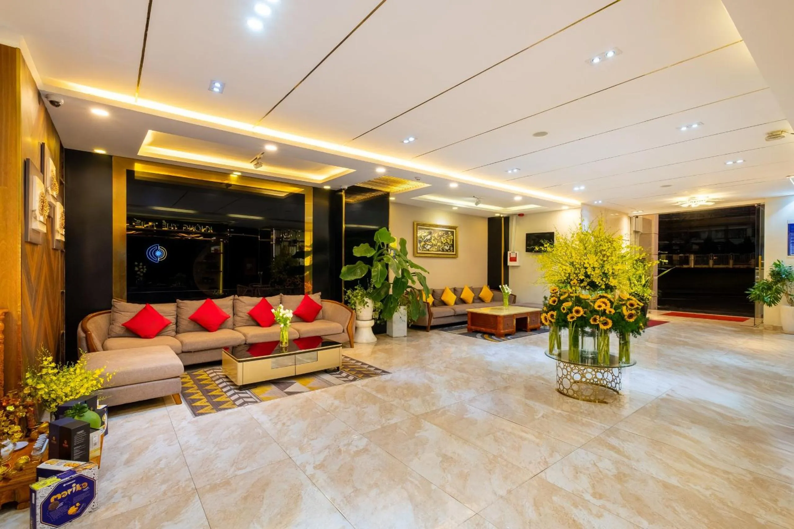 Living room in Sandals Hotel