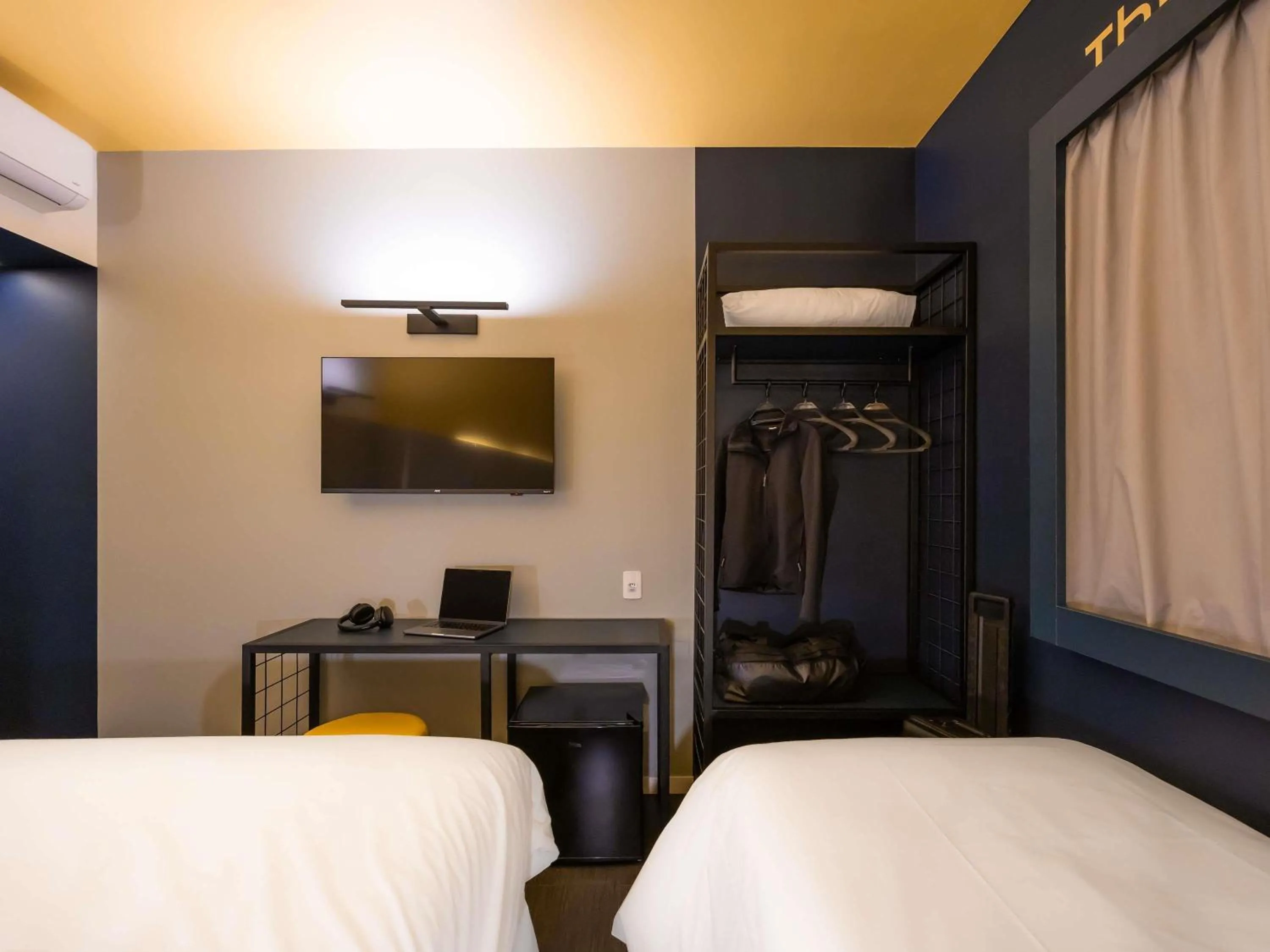 Bedroom, Bed in Ibis Styles Barretos