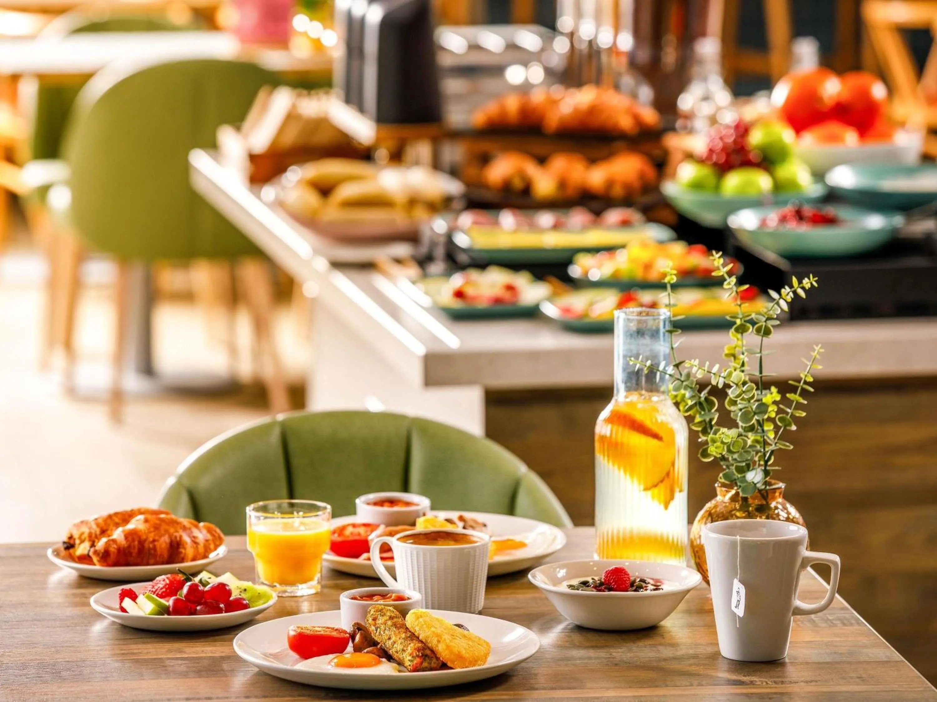 Breakfast in Novotel Abidjan Marcory