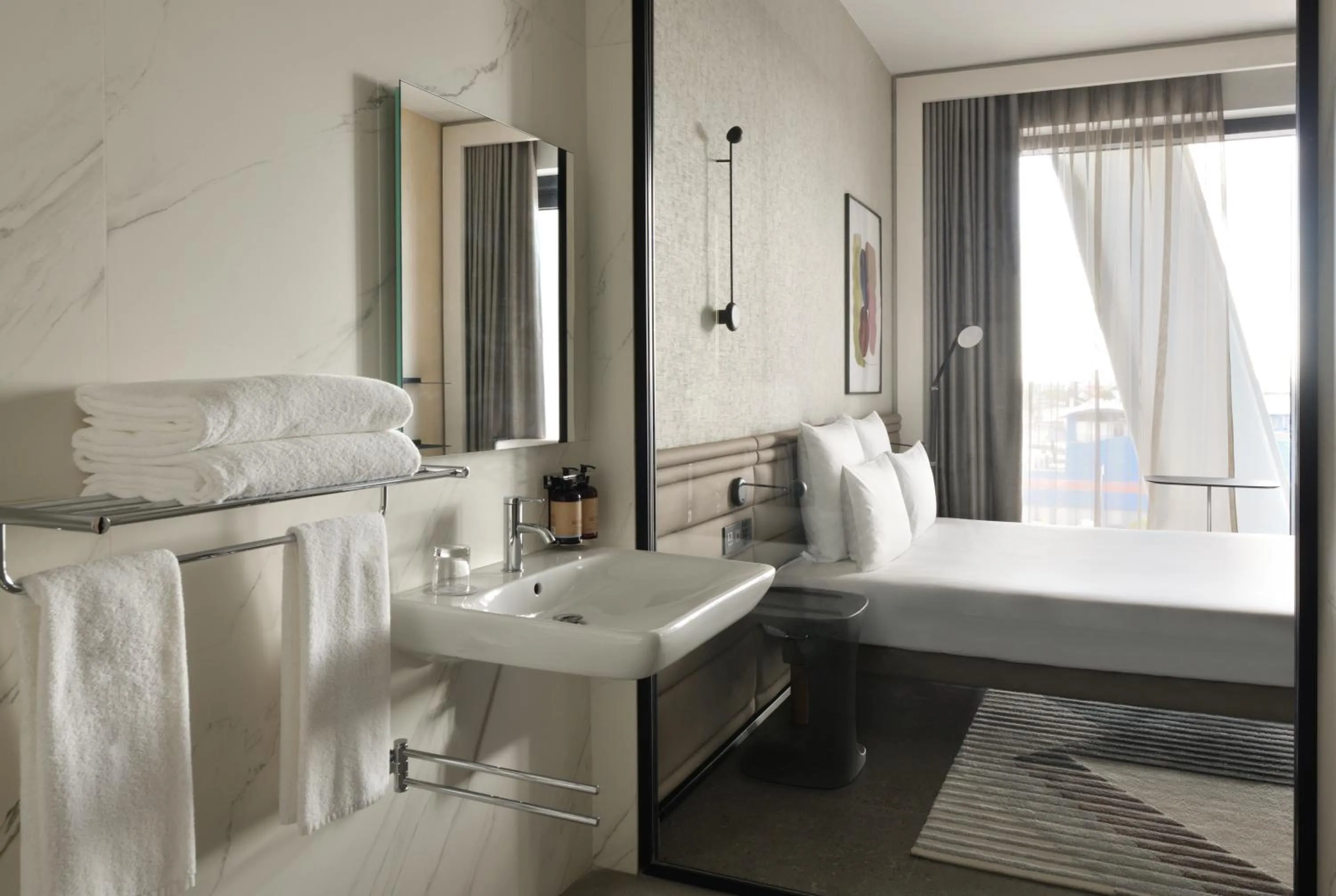 Bed in Novotel Abidjan Marcory