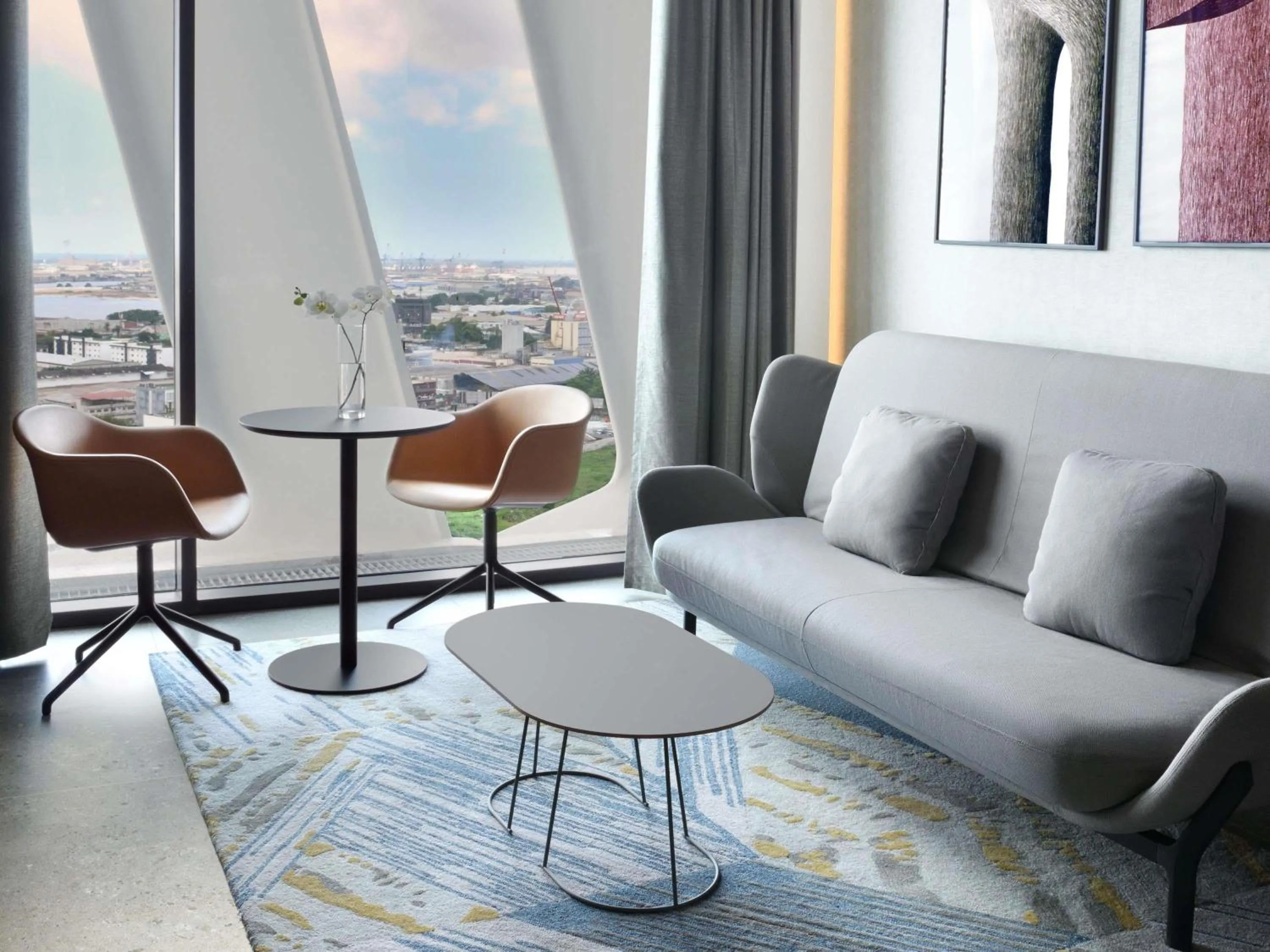 Bedroom in Novotel Abidjan Marcory