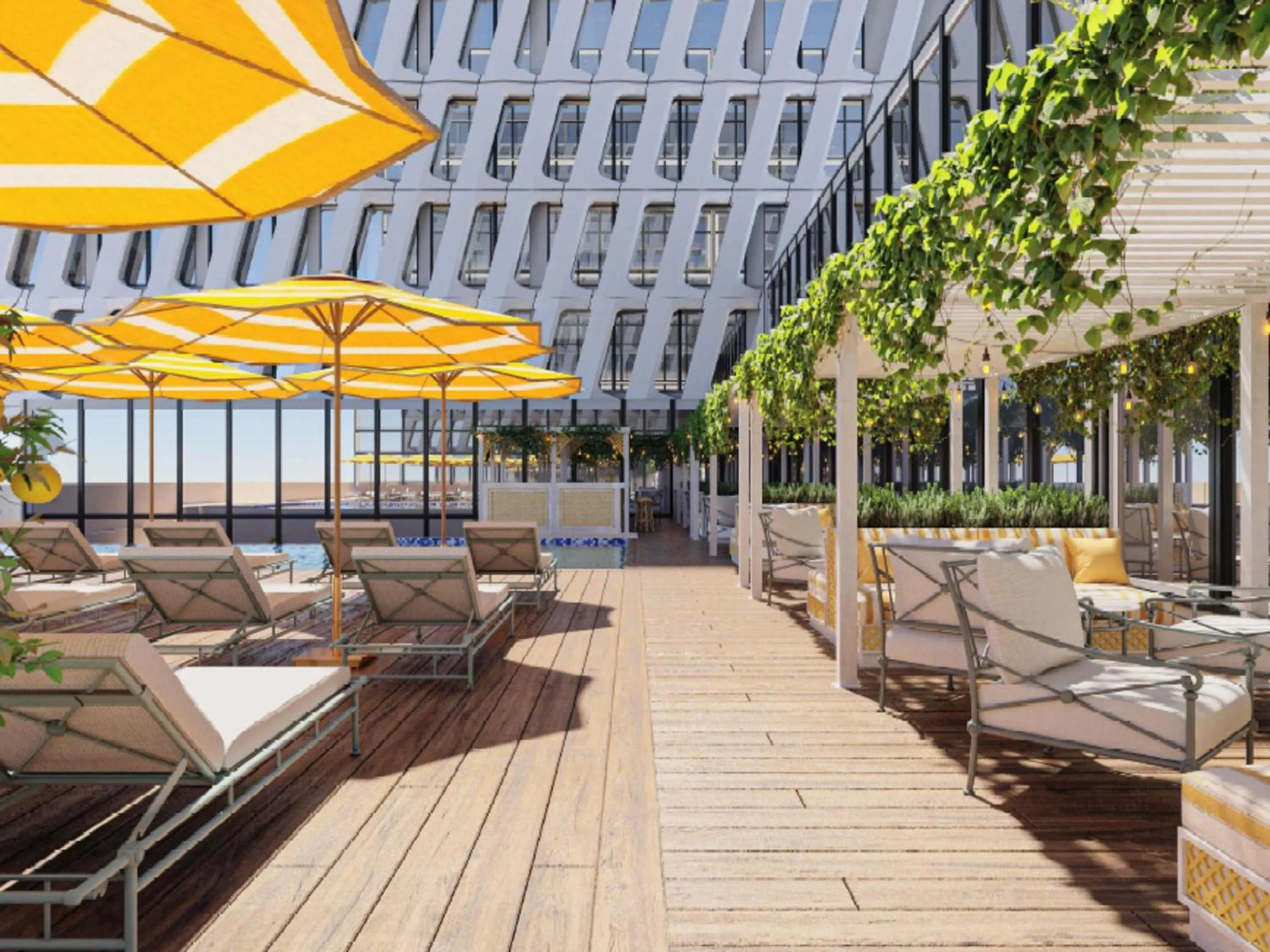 Lounge or bar in Novotel Abidjan Marcory