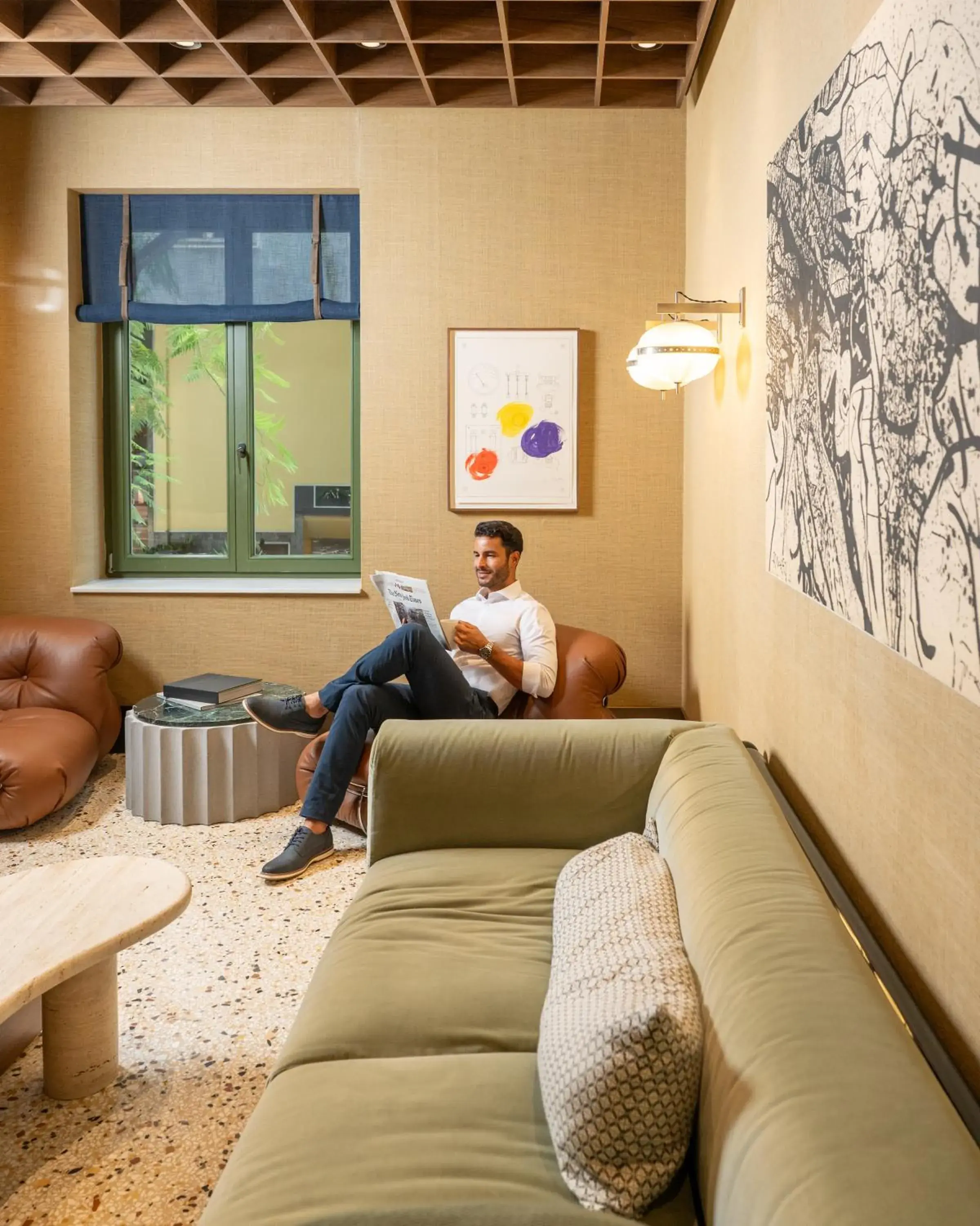 Lounge or bar in Athens Capital Suites-MGallery Collection Lounge or bar in Athens Capital Suites-MGallery Collection