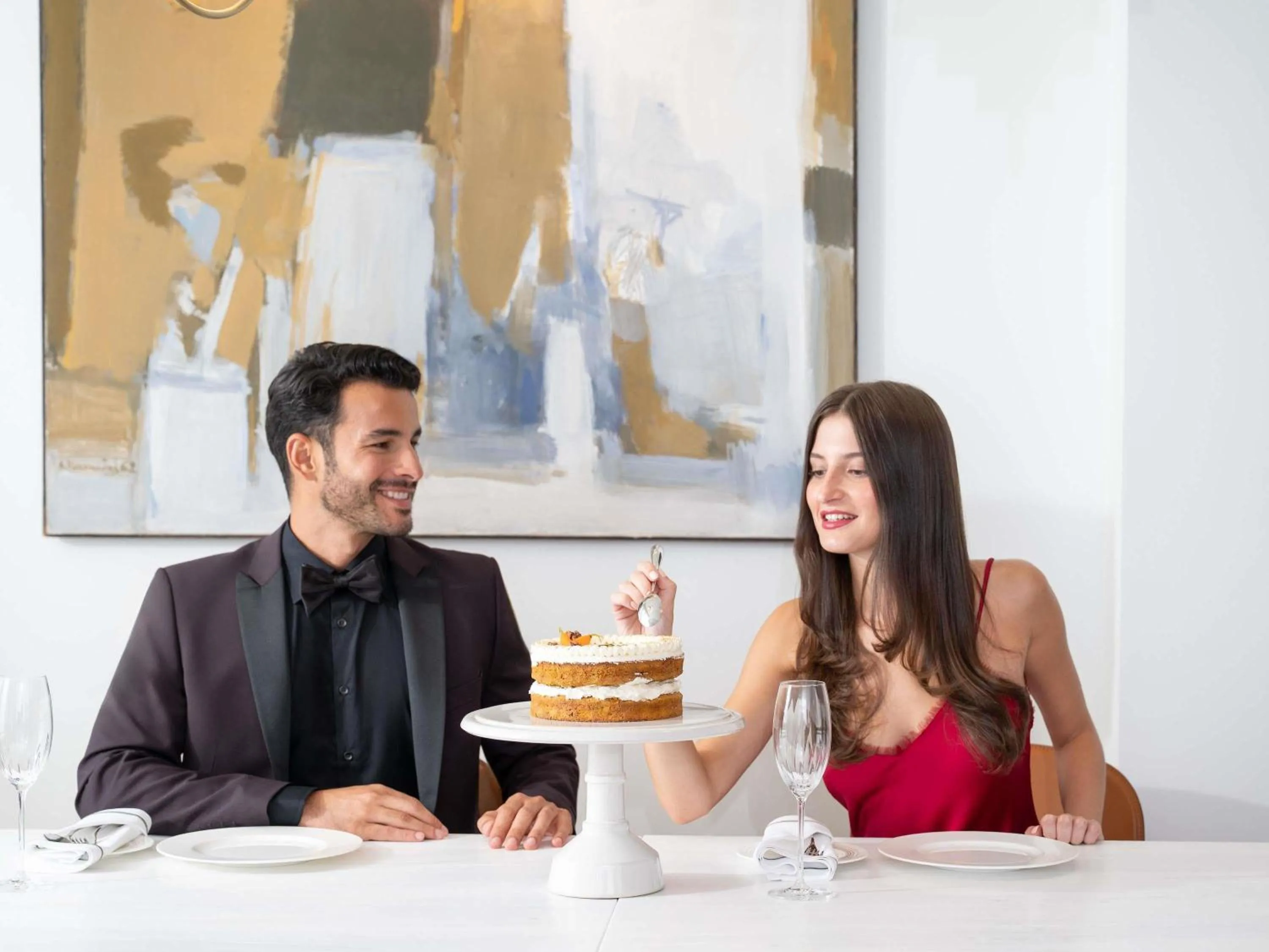 Bedroom in Athens Capital Suites-MGallery Collection