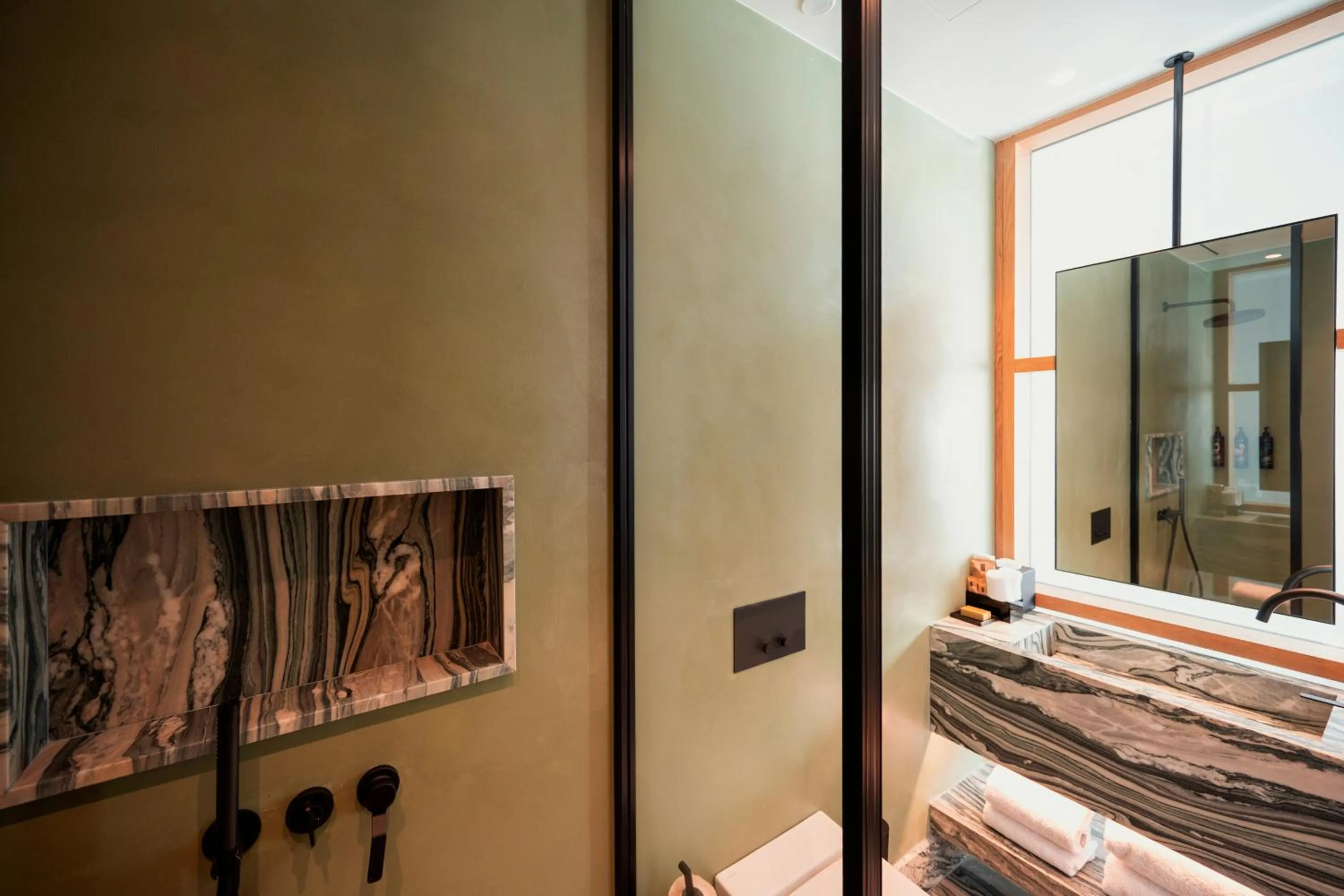 Bathroom, Bed in Athens Capital Suites-MGallery Collection