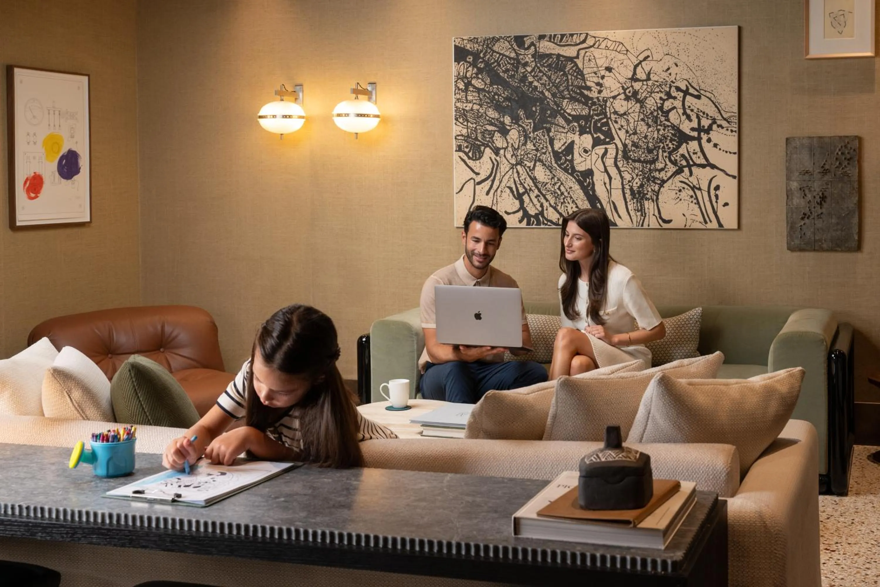 Lounge or bar in Athens Capital Suites-MGallery Collection