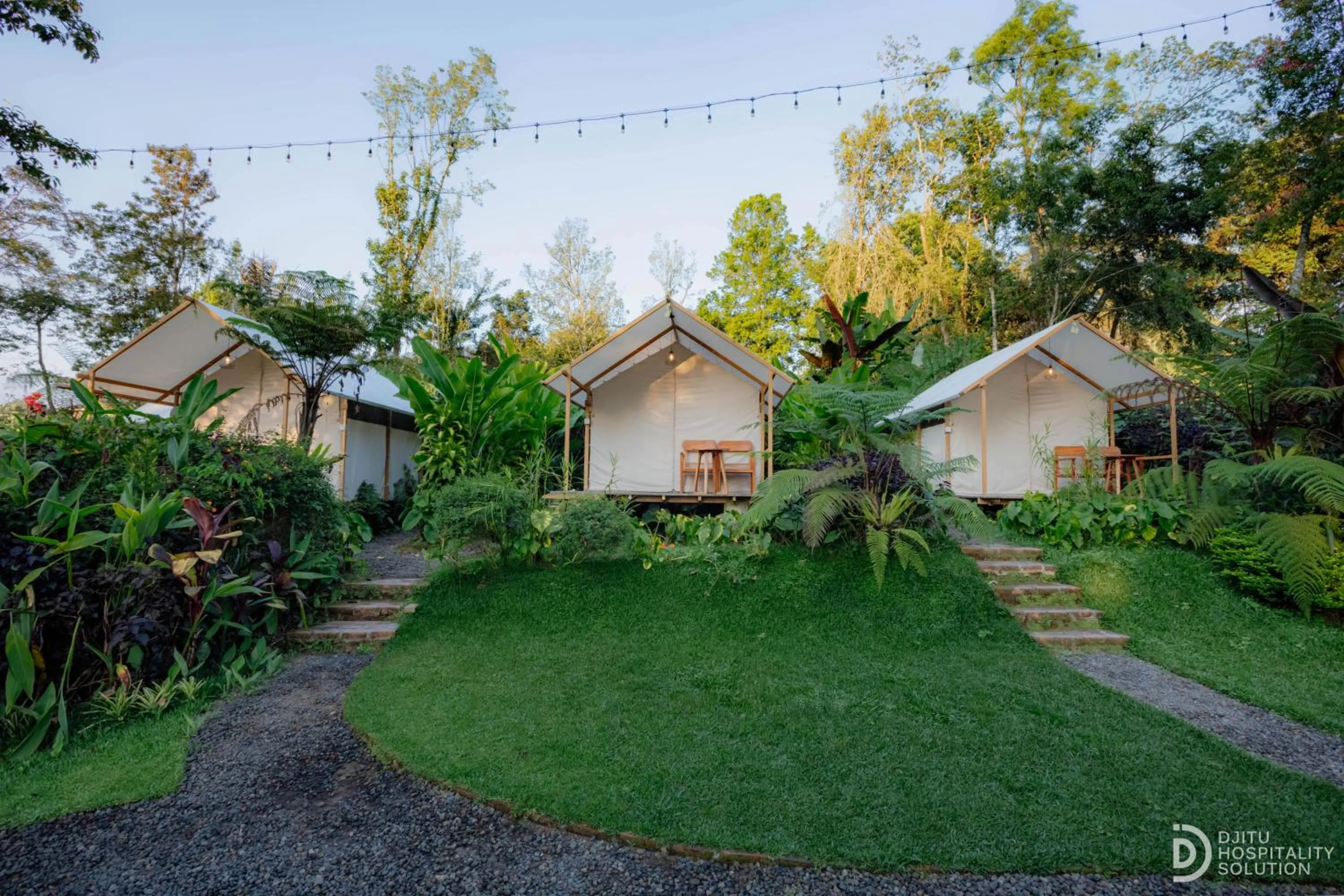 Property building in Green Lava Lake View Glamping Bedugul By IHM