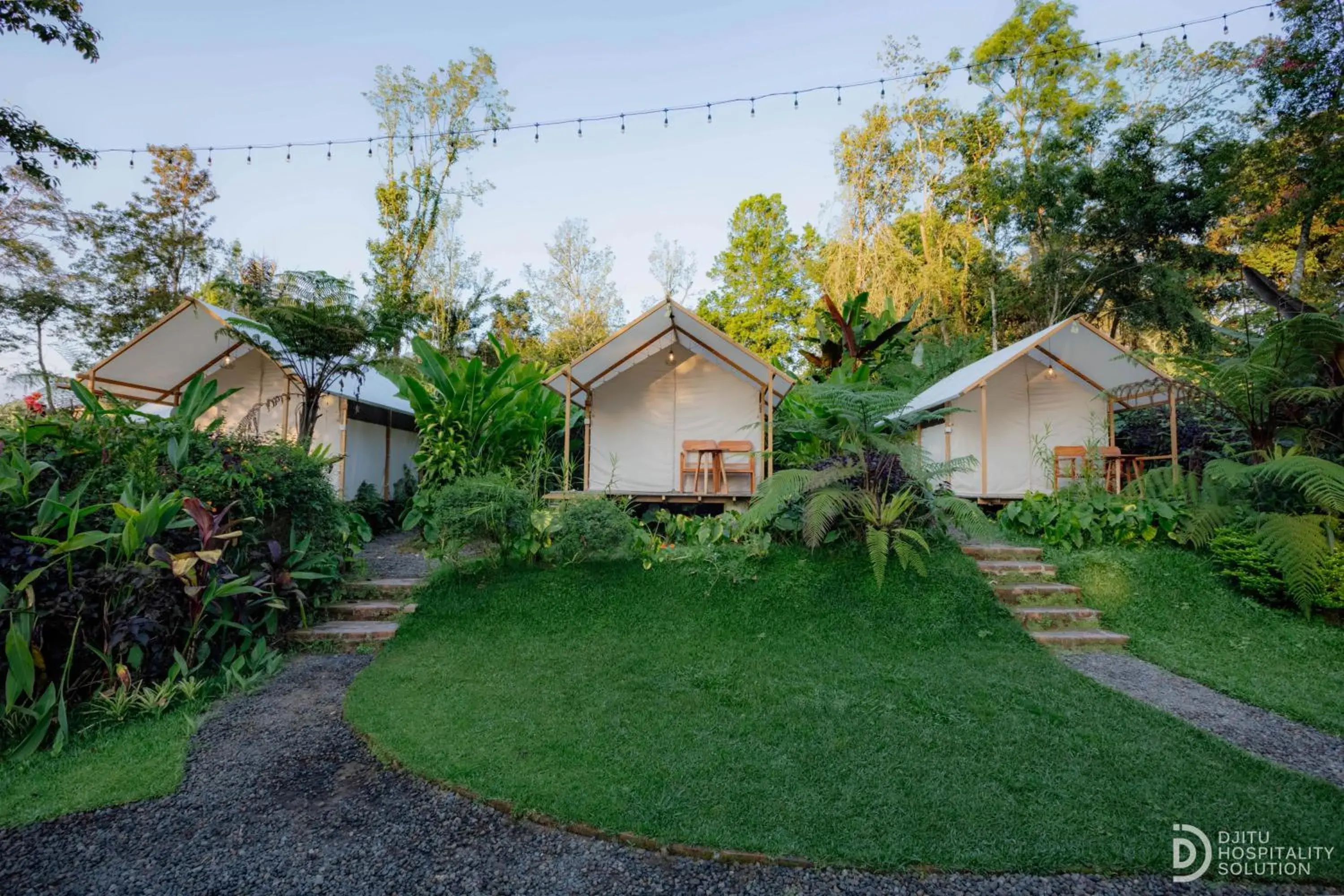 Property building in Green Lava Lake View Glamping Bedugul By IHM Property building in Green Lava Lake View Glamping Bedugul By IHM