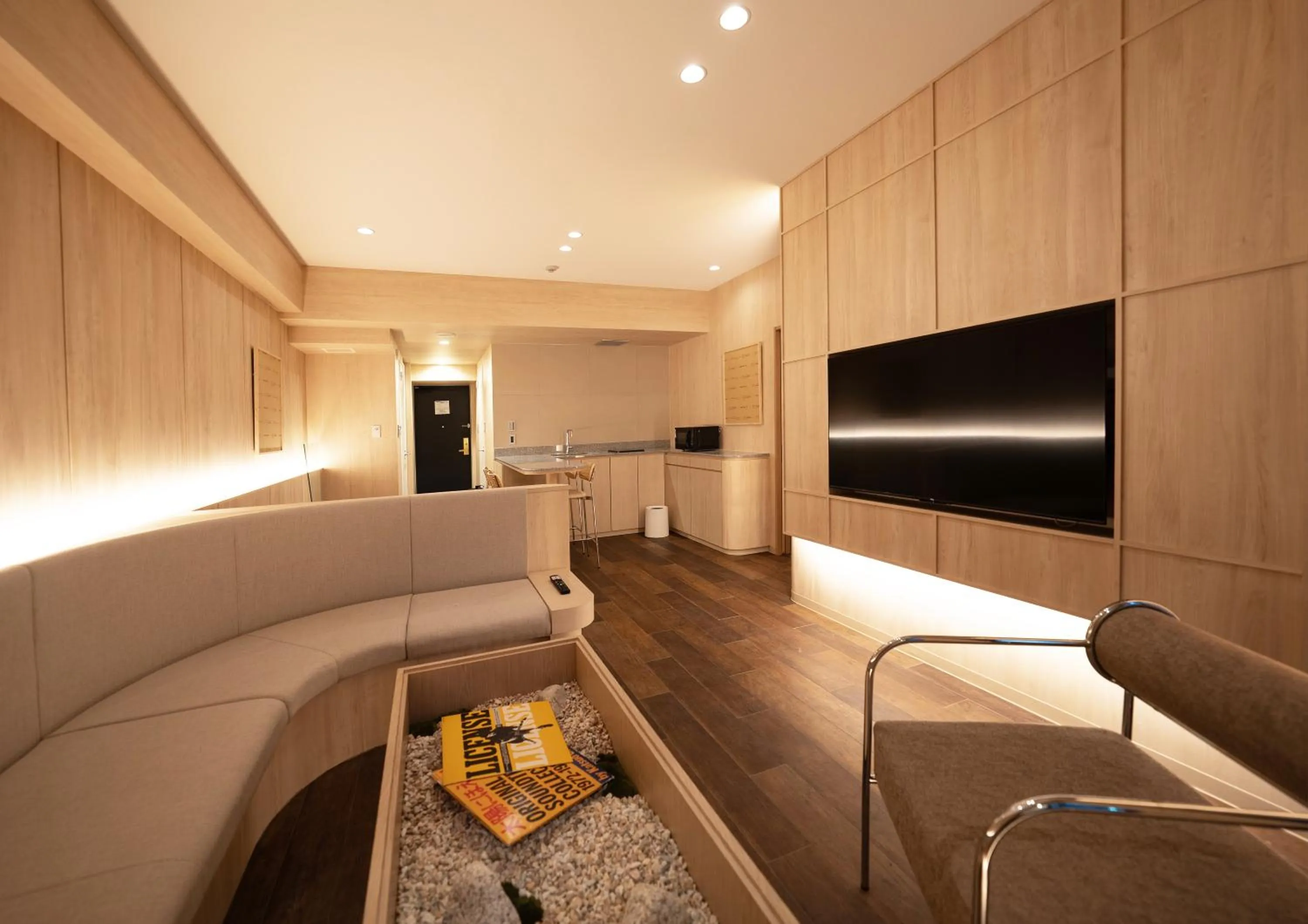 Living room in UH Suite Namba Station