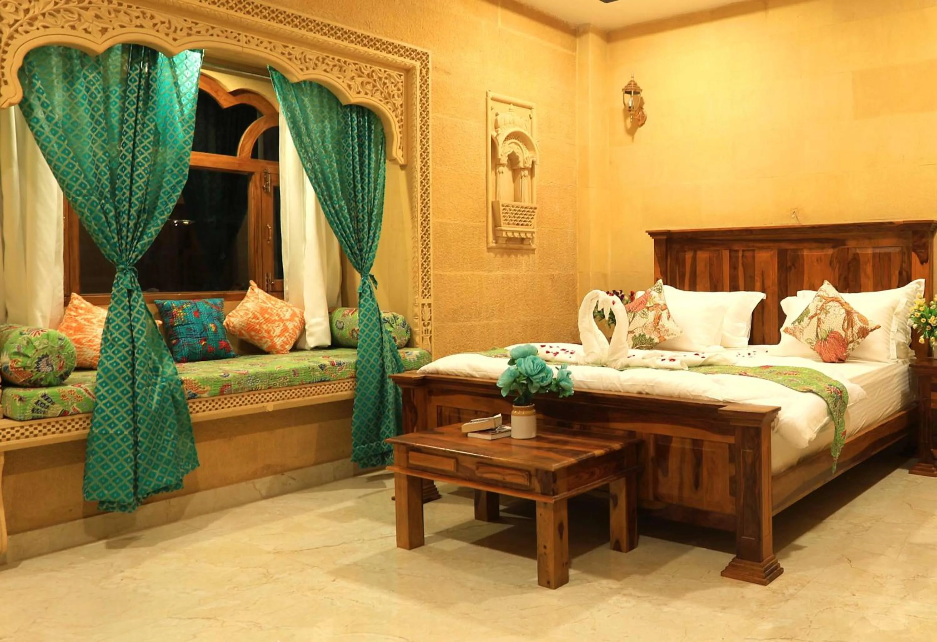 Bed in Hotel Golden Signature