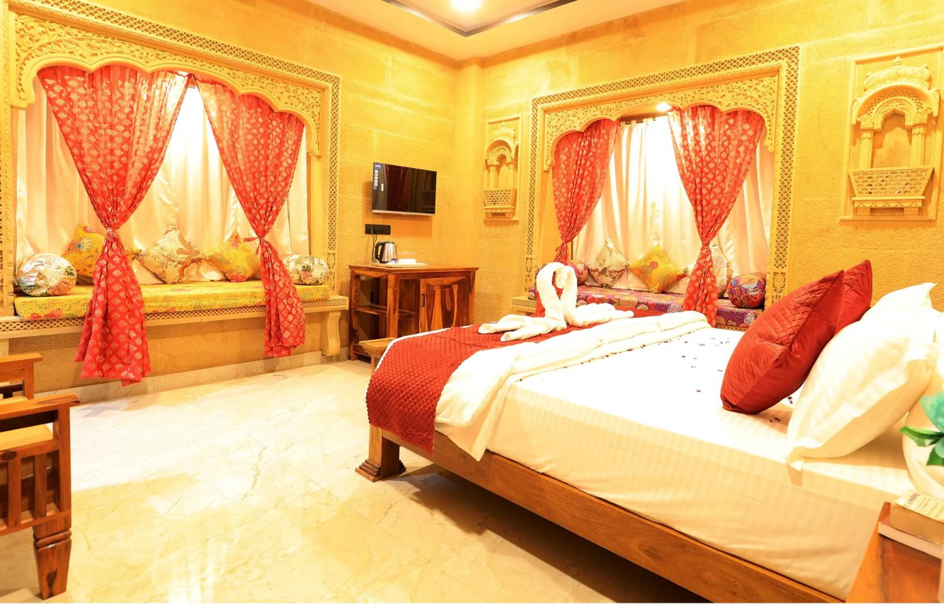 Bed in Hotel Golden Signature