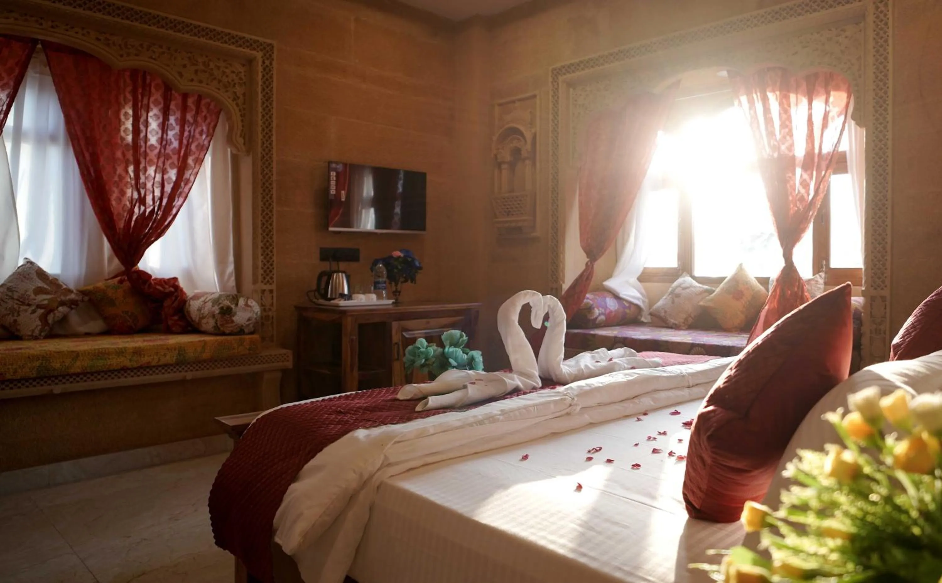 Bed in Hotel Golden Signature