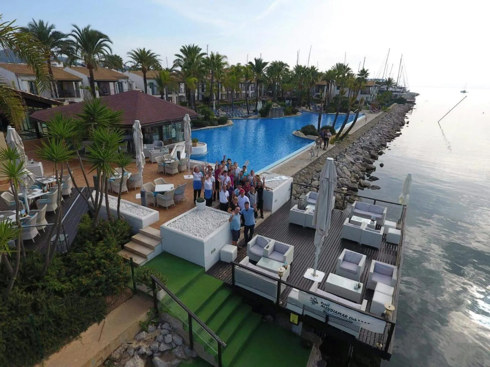 Staff in Botel Alcudiamar - Alojamiento para Navegantes