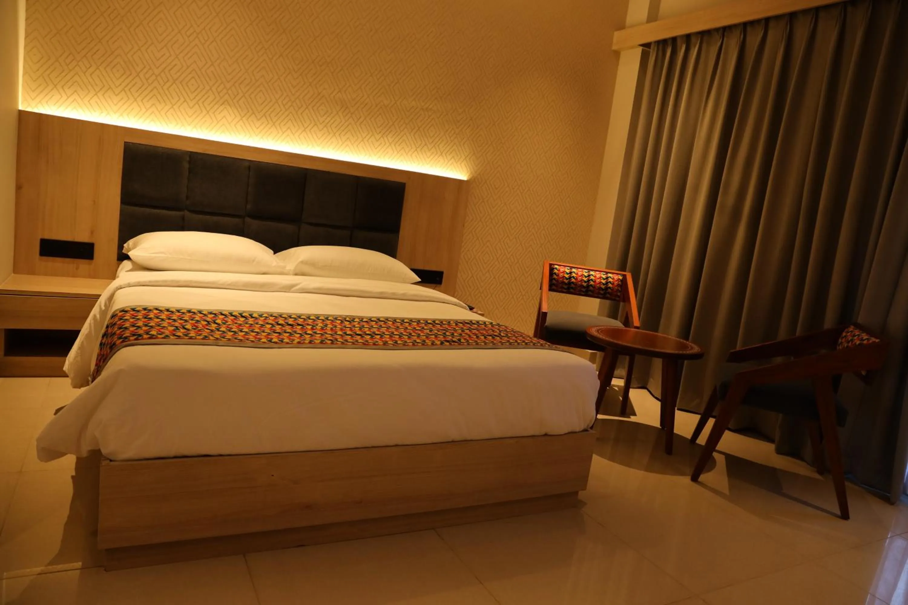 Bedroom, Bed in The Citi Residenci Hotel, Banskopa