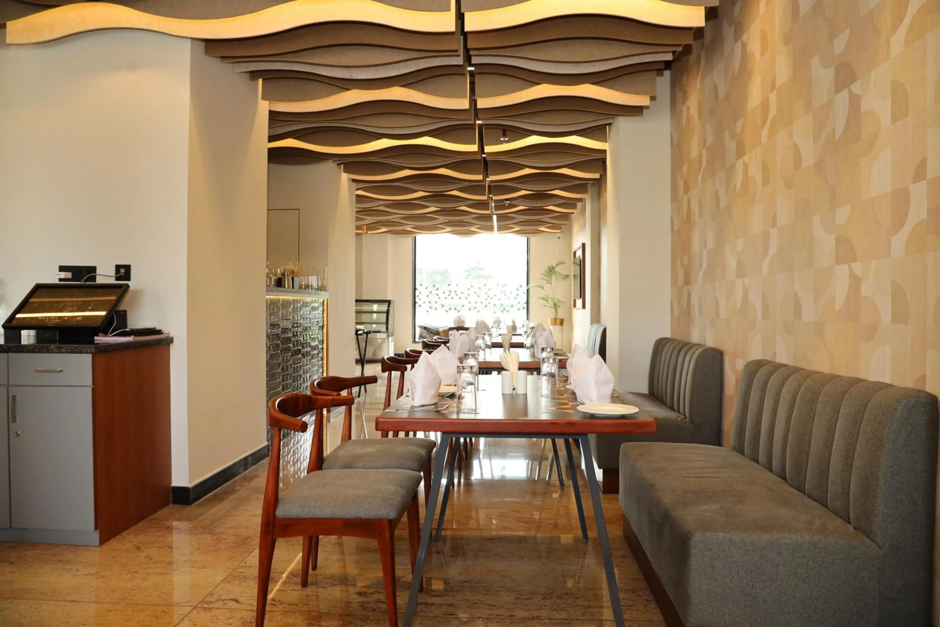 Dining area in The Citi Residenci Hotel, Banskopa