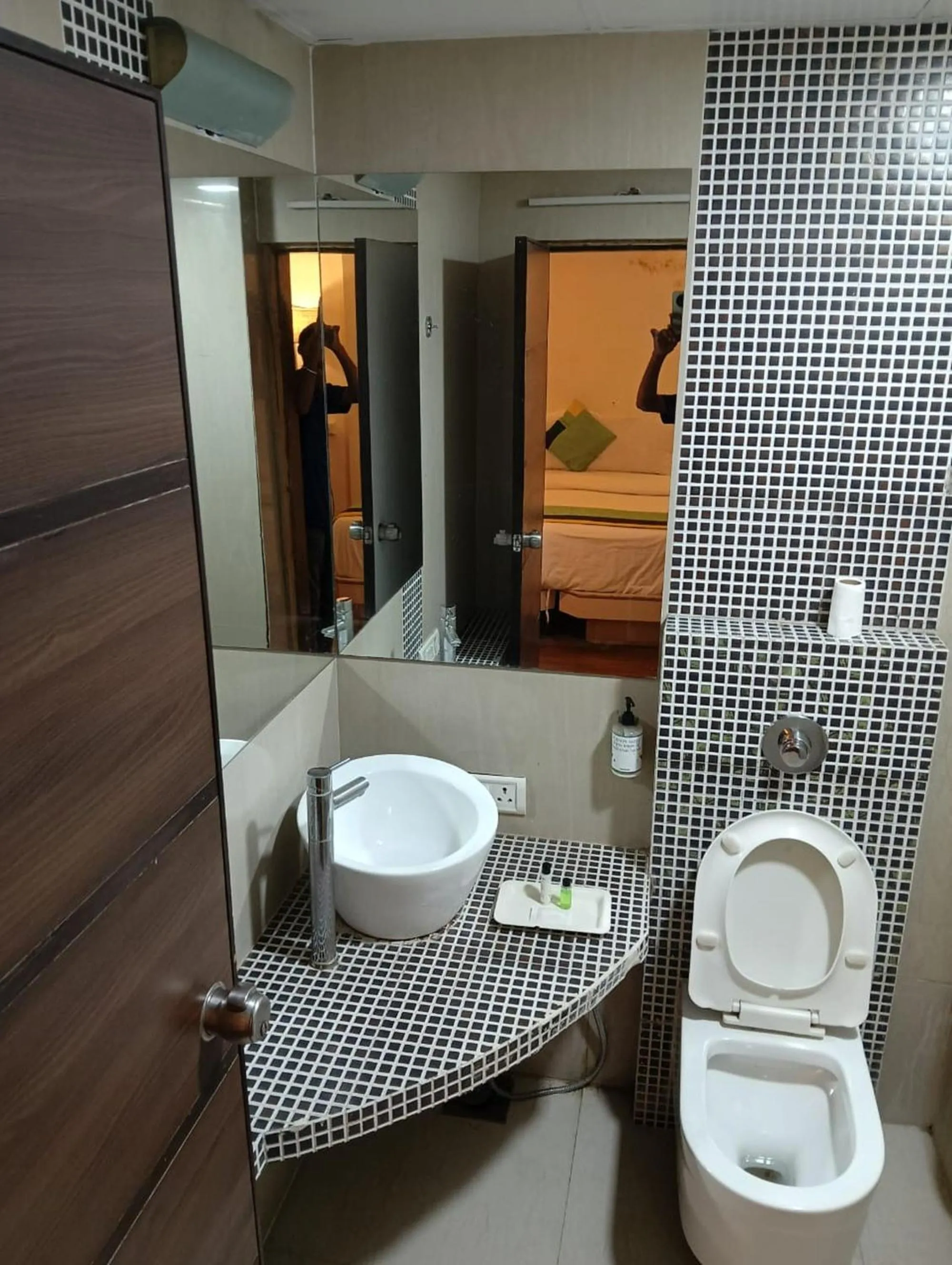 Toilet in Hotel Crown