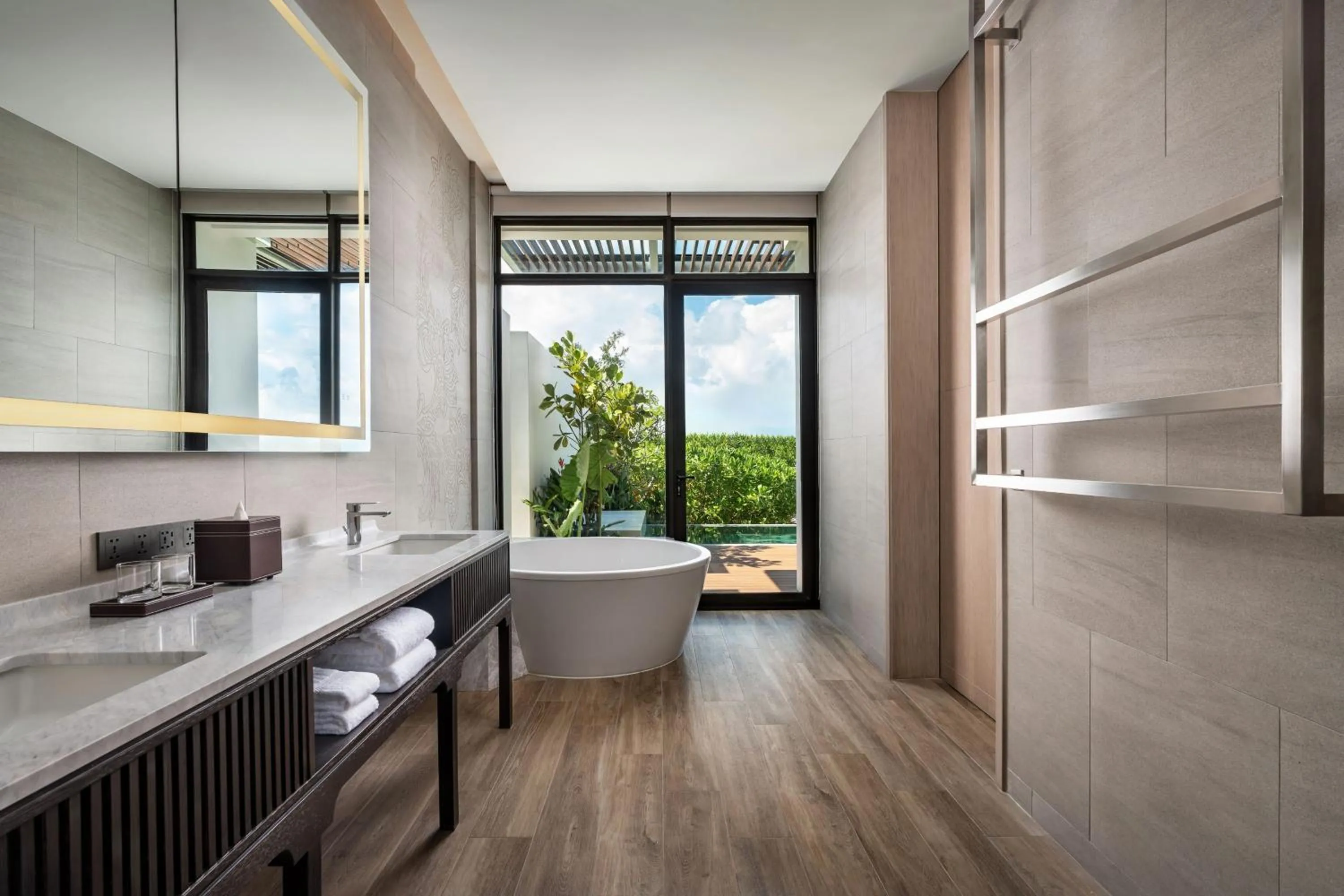 Bathroom in Khao Lak Marriott Beach Resort & Spa