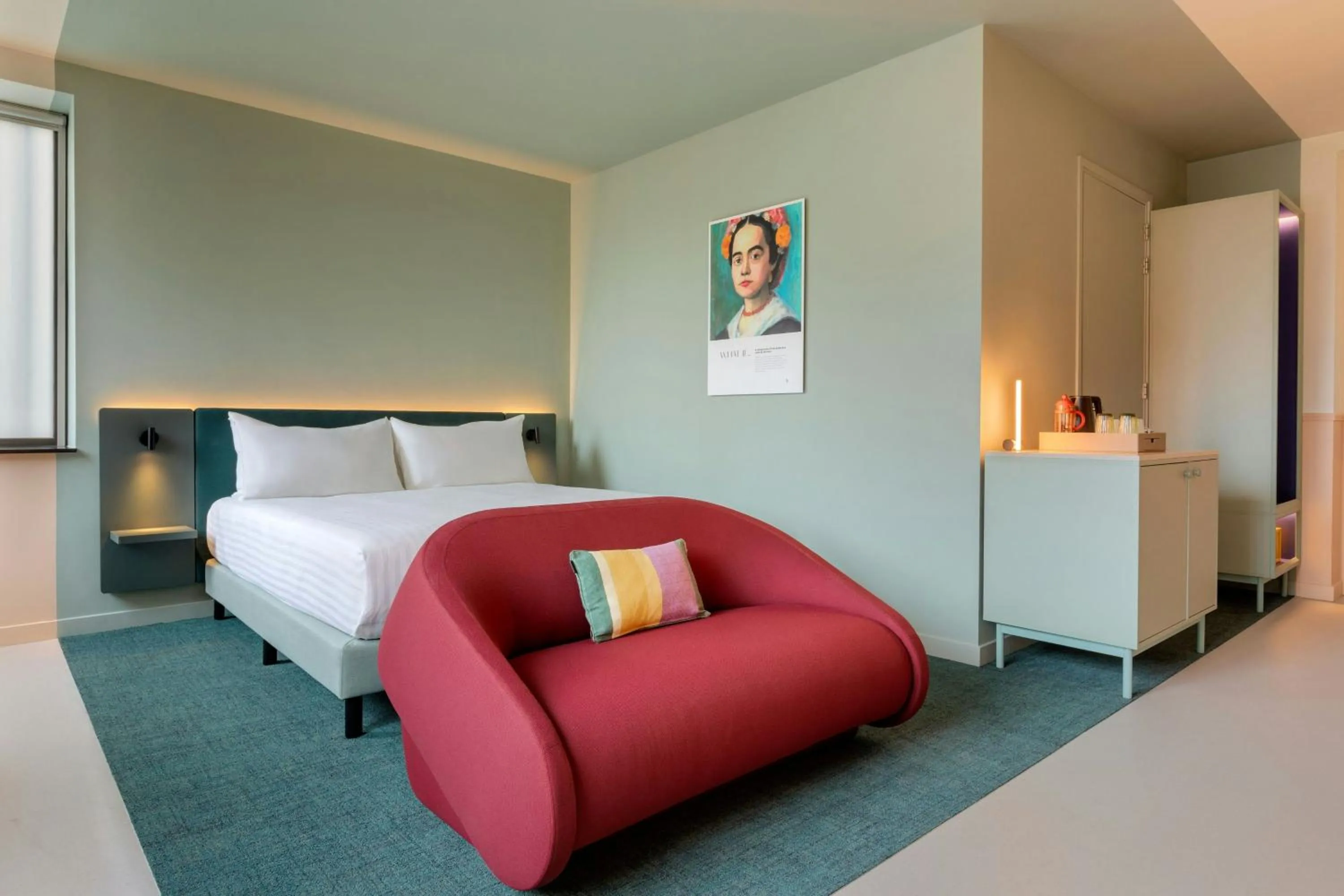 Photo of the whole room, Bed in The Rebyl, Nijmegen, a Tribute Portfolio Hotel