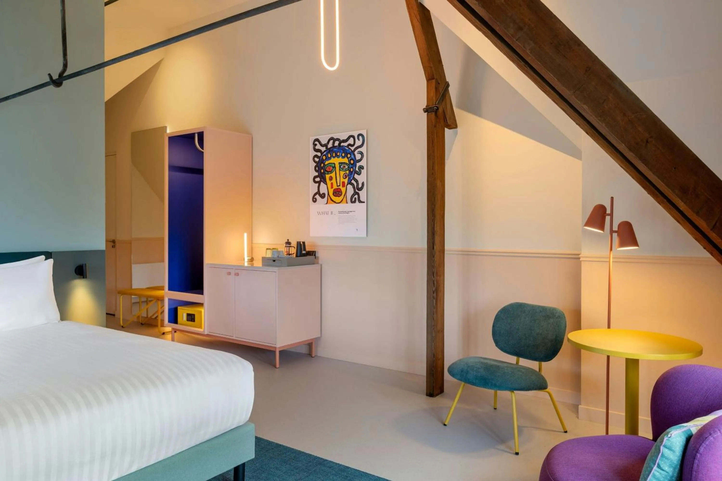 Photo of the whole room, Bed in The Rebyl, Nijmegen, a Tribute Portfolio Hotel