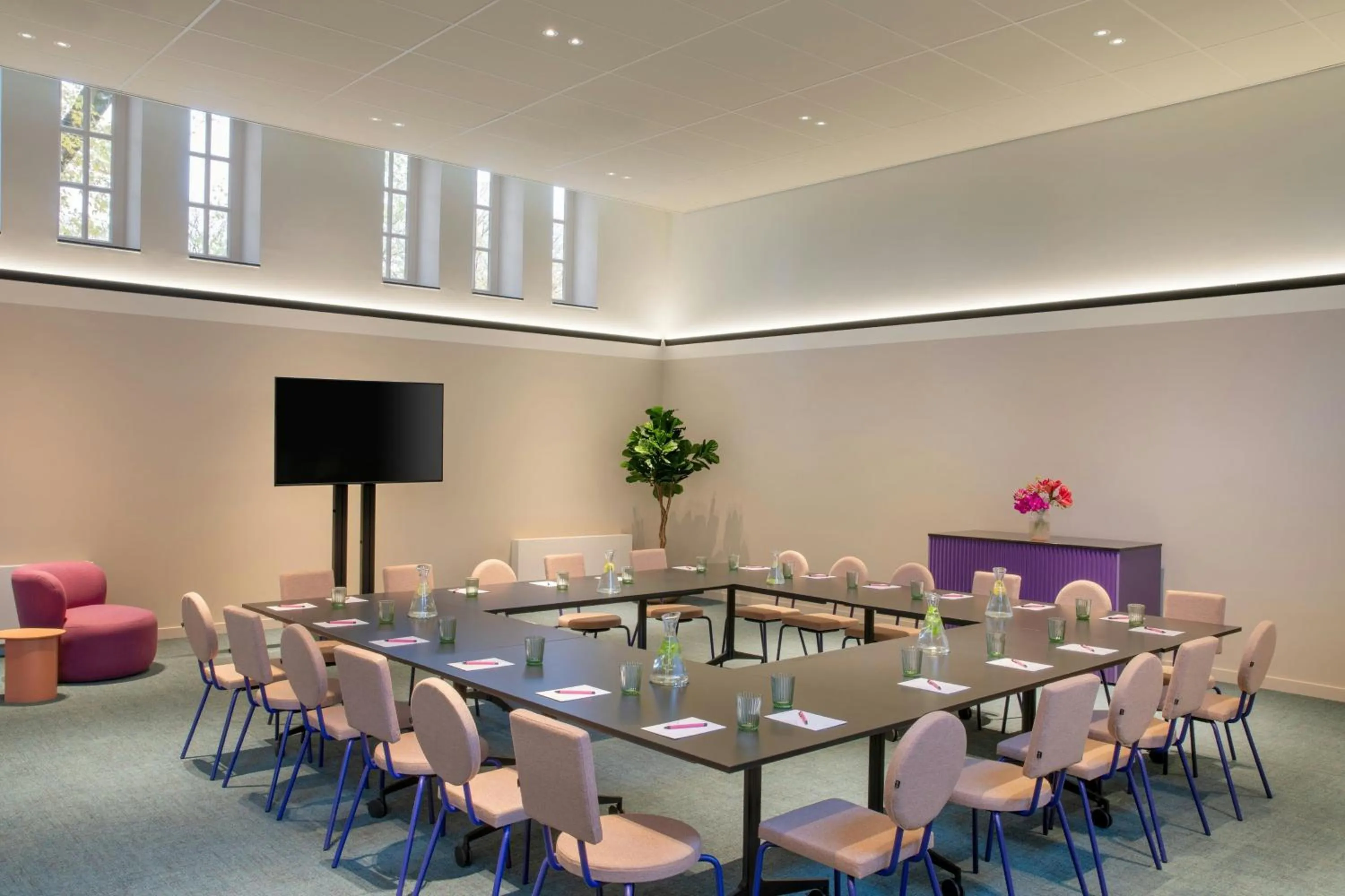 Meeting/conference room in The Rebyl, Nijmegen, a Tribute Portfolio Hotel