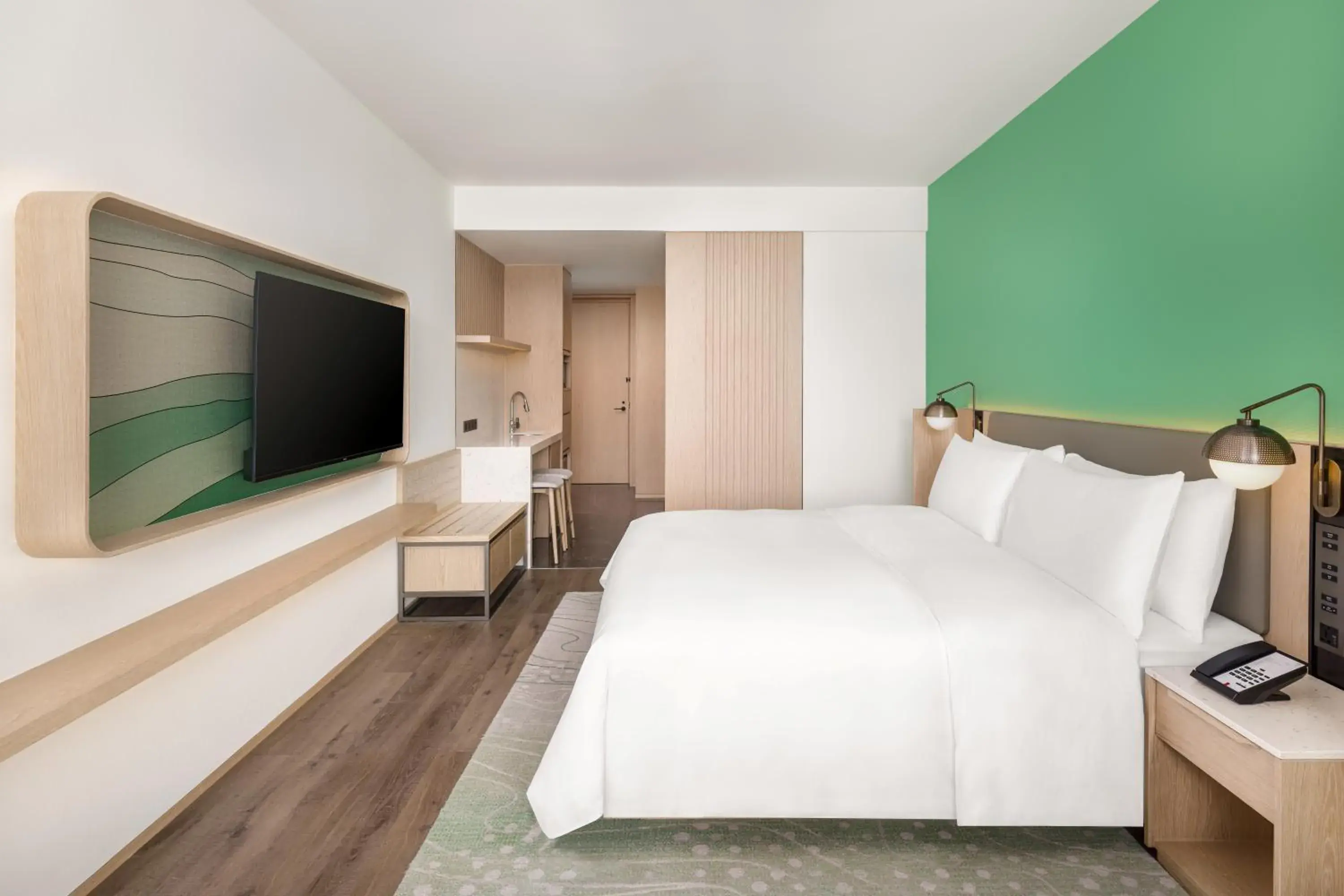 Superior King Room in Element Lishui Superior King Room in Element Lishui