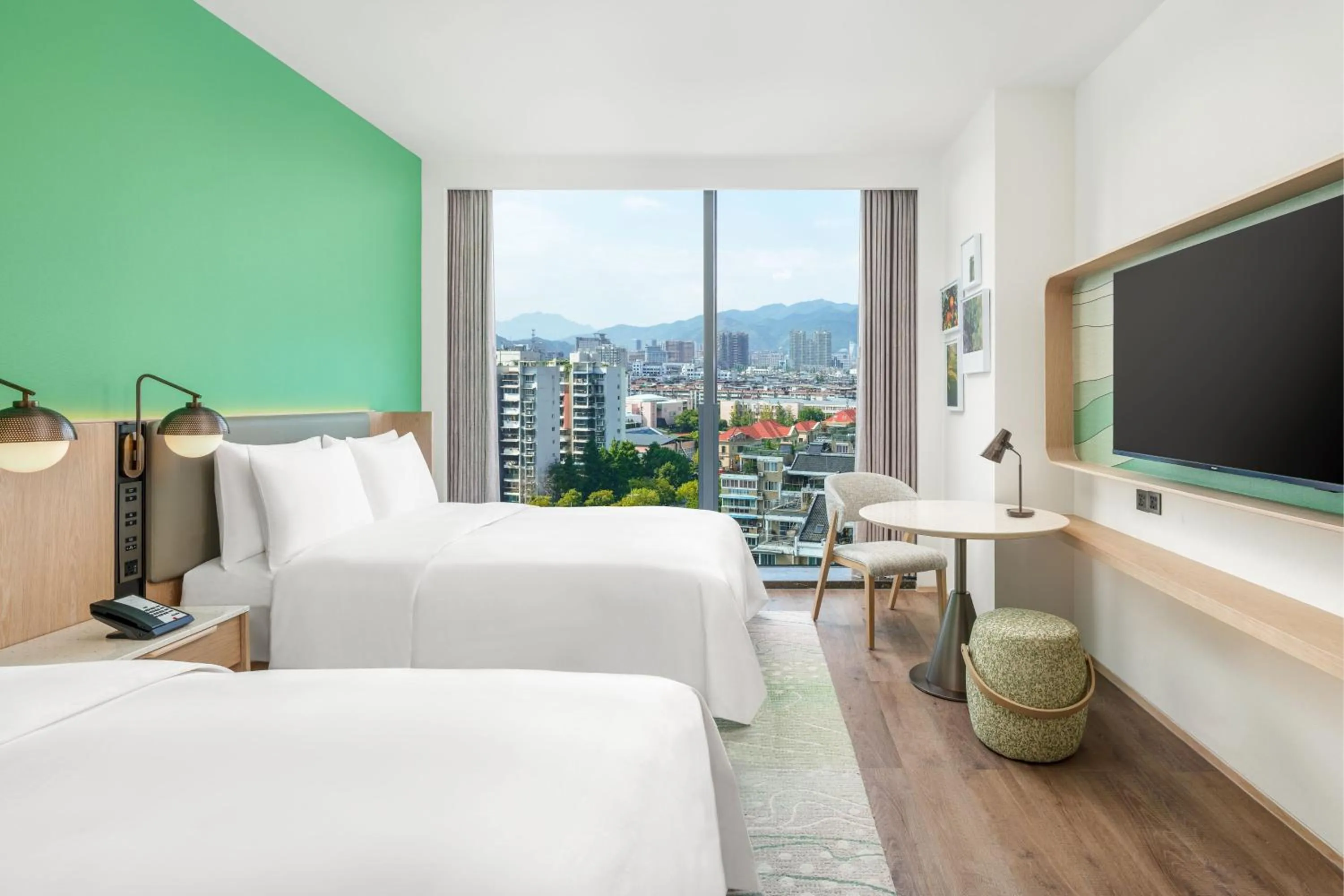 Photo of the whole room, Bed in Element Lishui