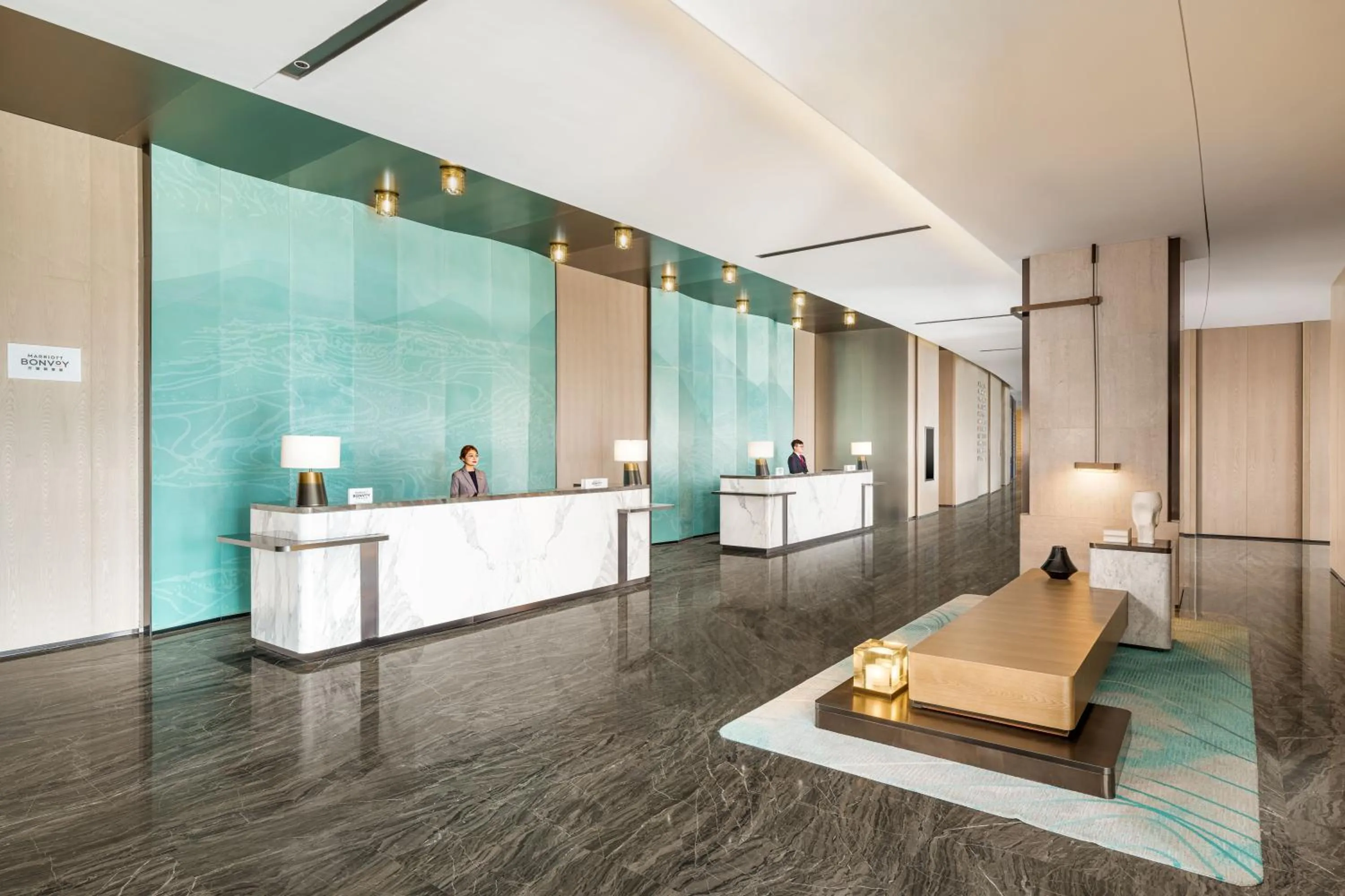 Lobby or reception in Lishui Marriott Hotel