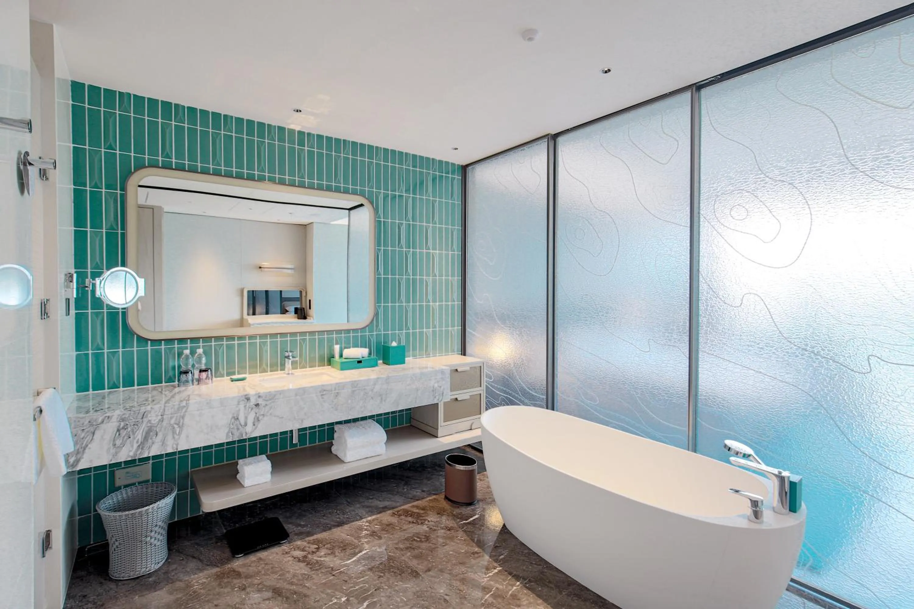 Bathroom in Lishui Marriott Hotel